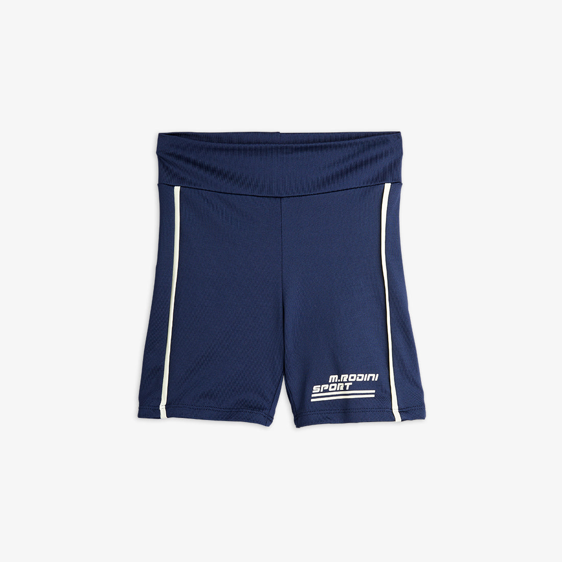 Mini Rodini MR sport bike shorts- Blue - Main Image
