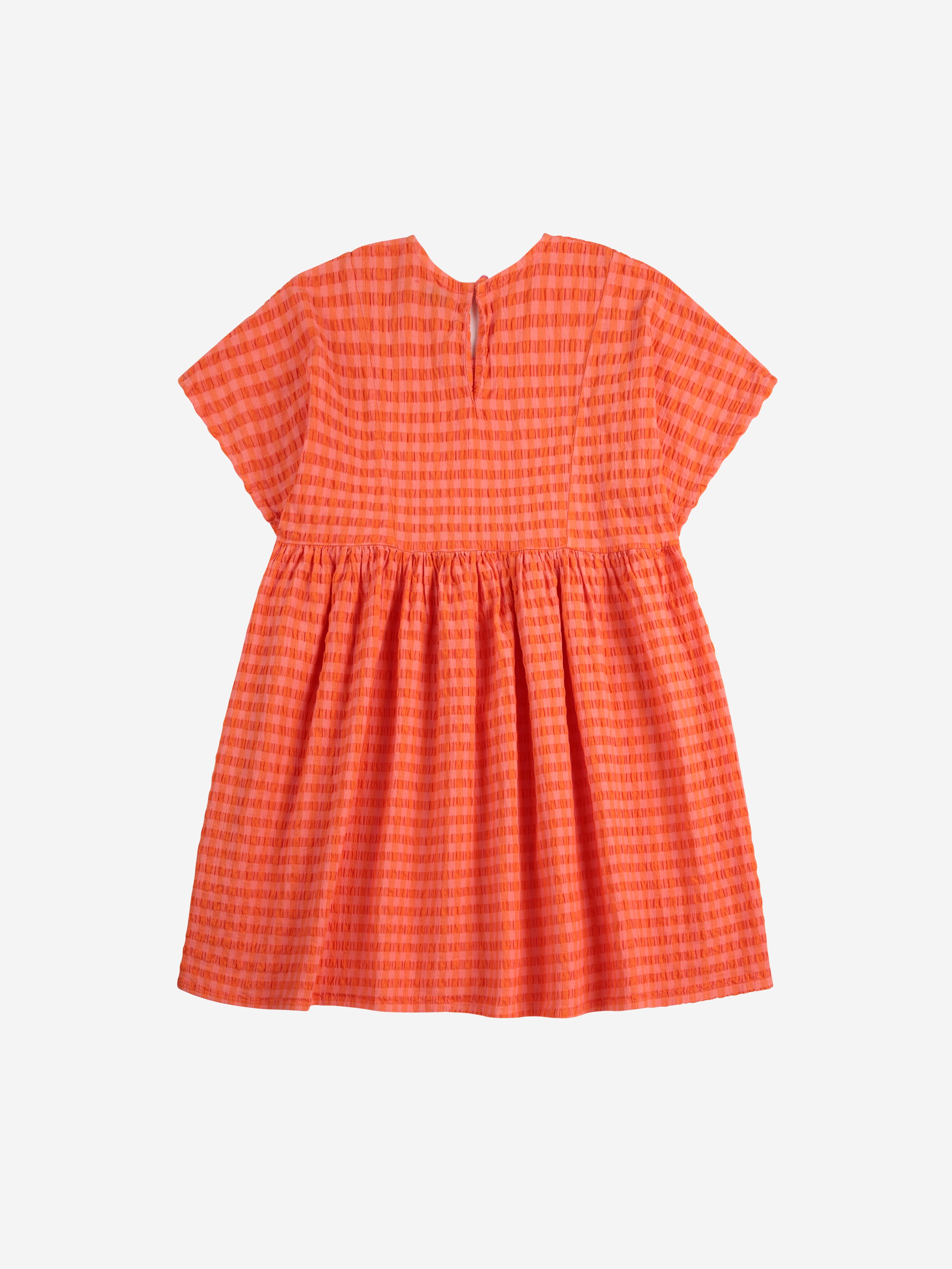 Bobo Choses | Vichy woven dress SS25