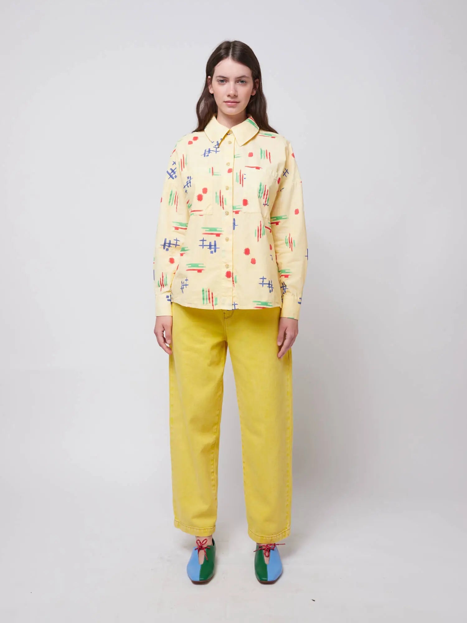 Bobo Choses WOMAN | Multicolour print relaxed shirt