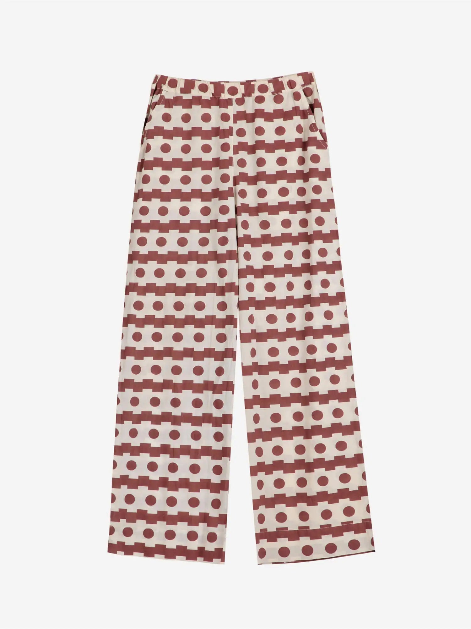 Bobo Choses WOMAN | Geometric print wide-leg trousers