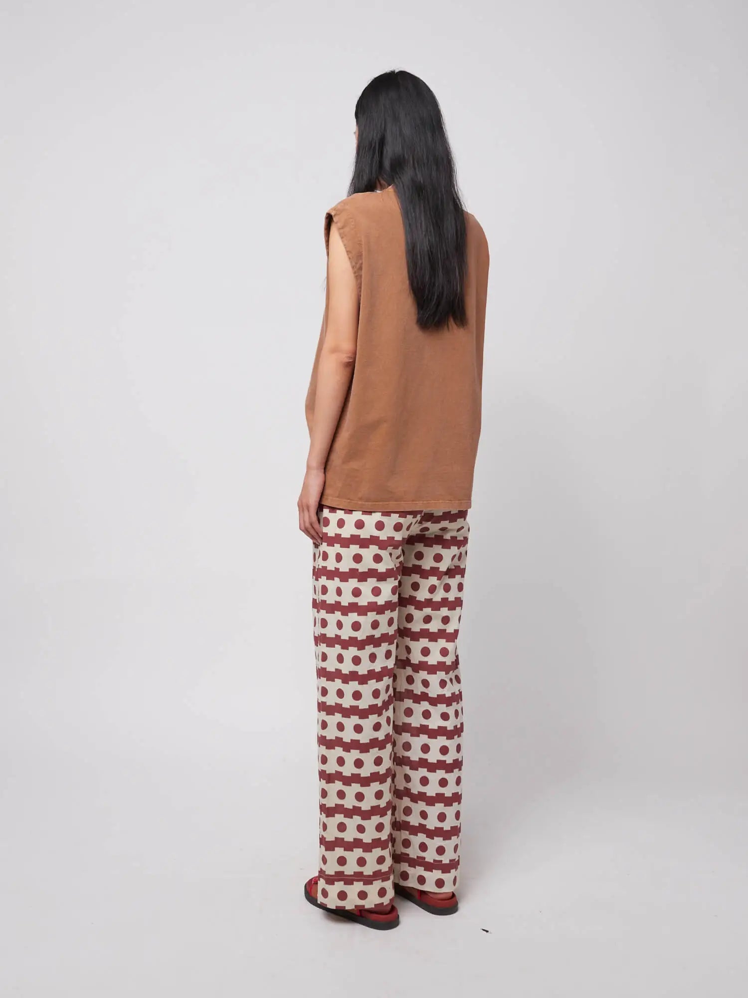 Bobo Choses WOMAN | Geometric print wide-leg trousers