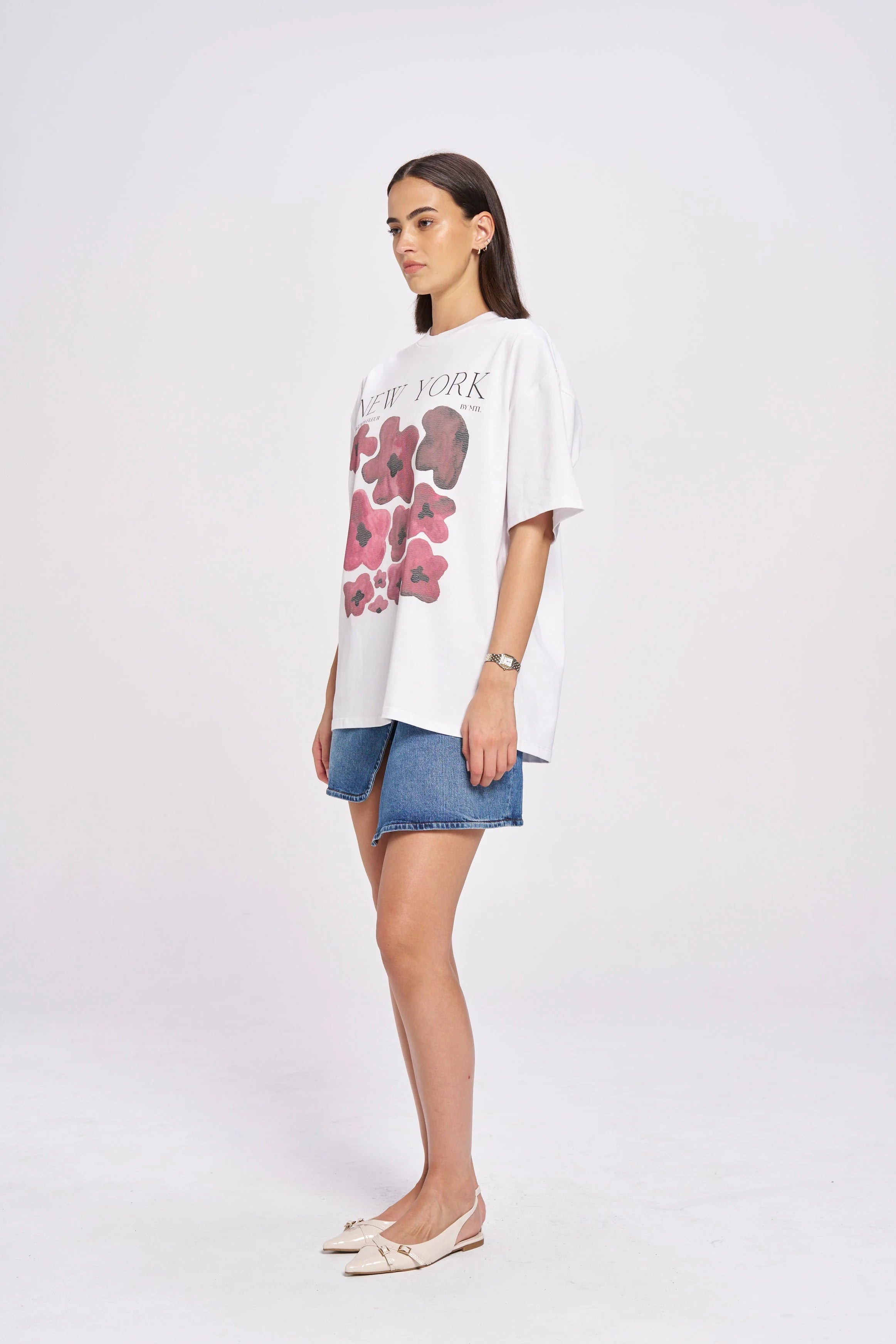 Maku | New York Fleur Oversize Tee