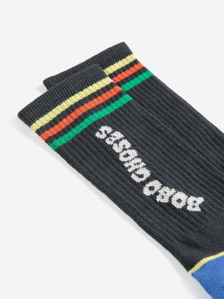Bobo Choses | Colour block long socks SS25