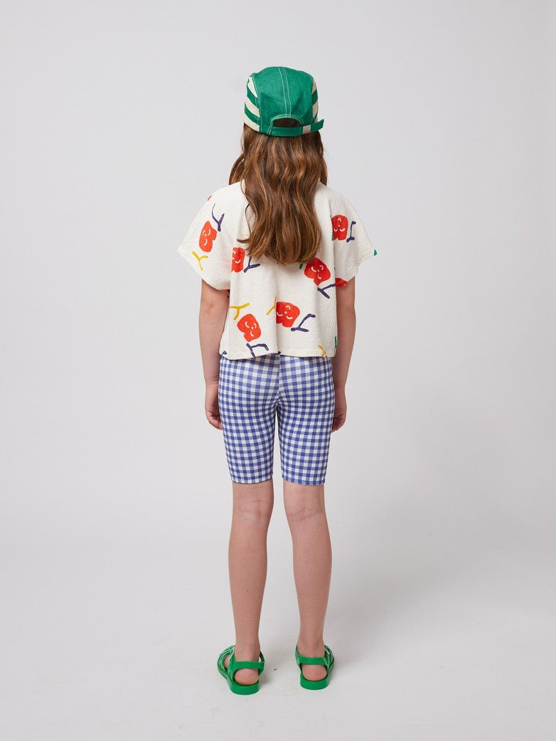 Bobo Choses | Smiling all over cropped T-shirt SS25