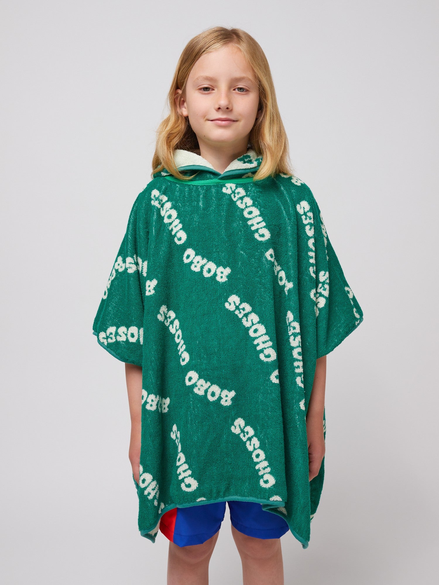Bobo Choses | Wavy Bobo Choses All Over Terry Towel Poncho