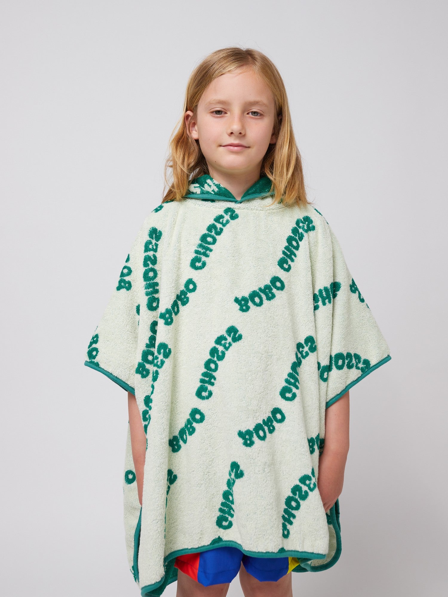 Bobo Choses | Wavy Bobo Choses All Over Terry Towel Poncho