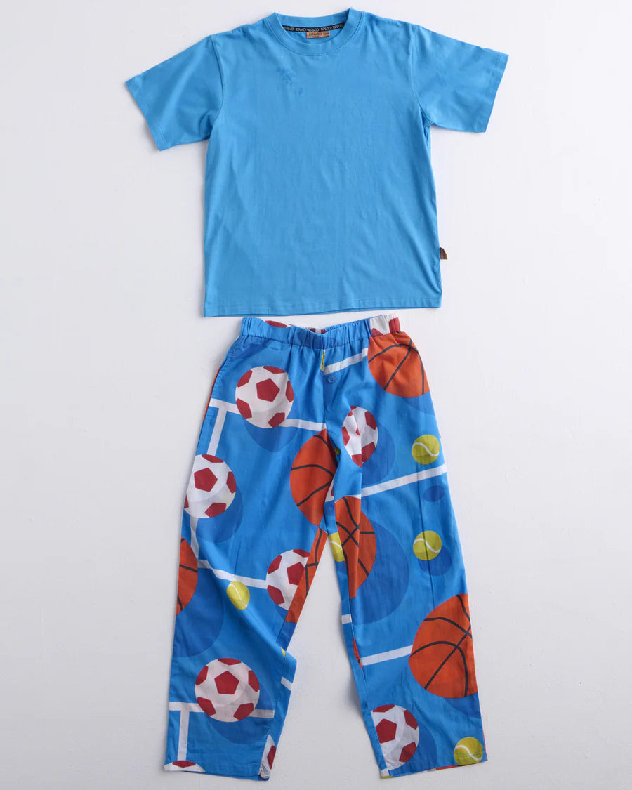 Kip & Co TEEN | Balls Up Organic Cotton Pyjama Set