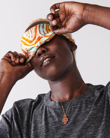 Kip & Co X Ernabella Arts | Ngayuku Ngura Silk Eye Mask