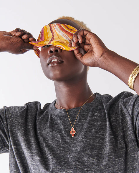 Kip & Co X Ernabella Arts | Tjala Dreaming Silk Eye Mask