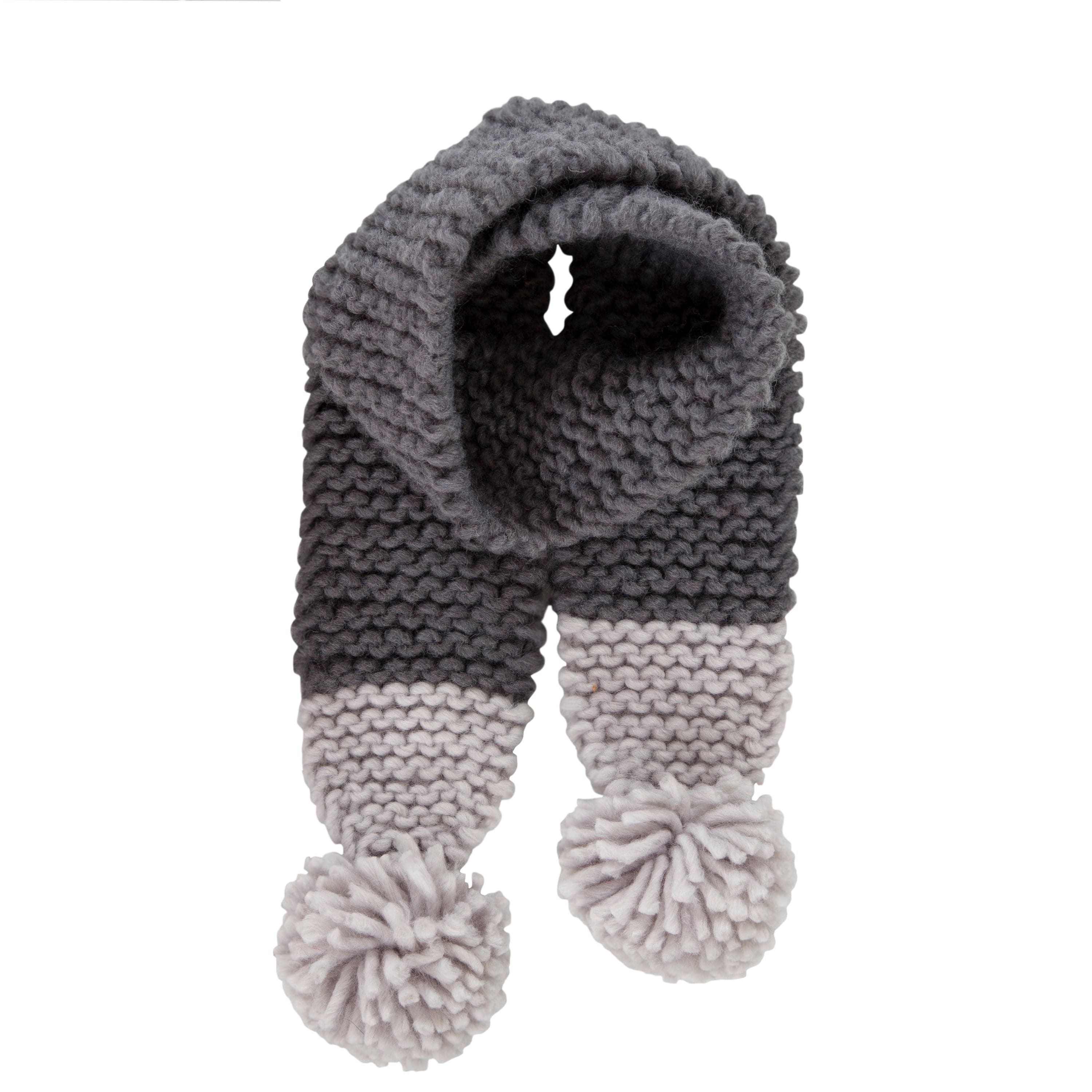 Acorn Traveller Chunky Scarf Slate