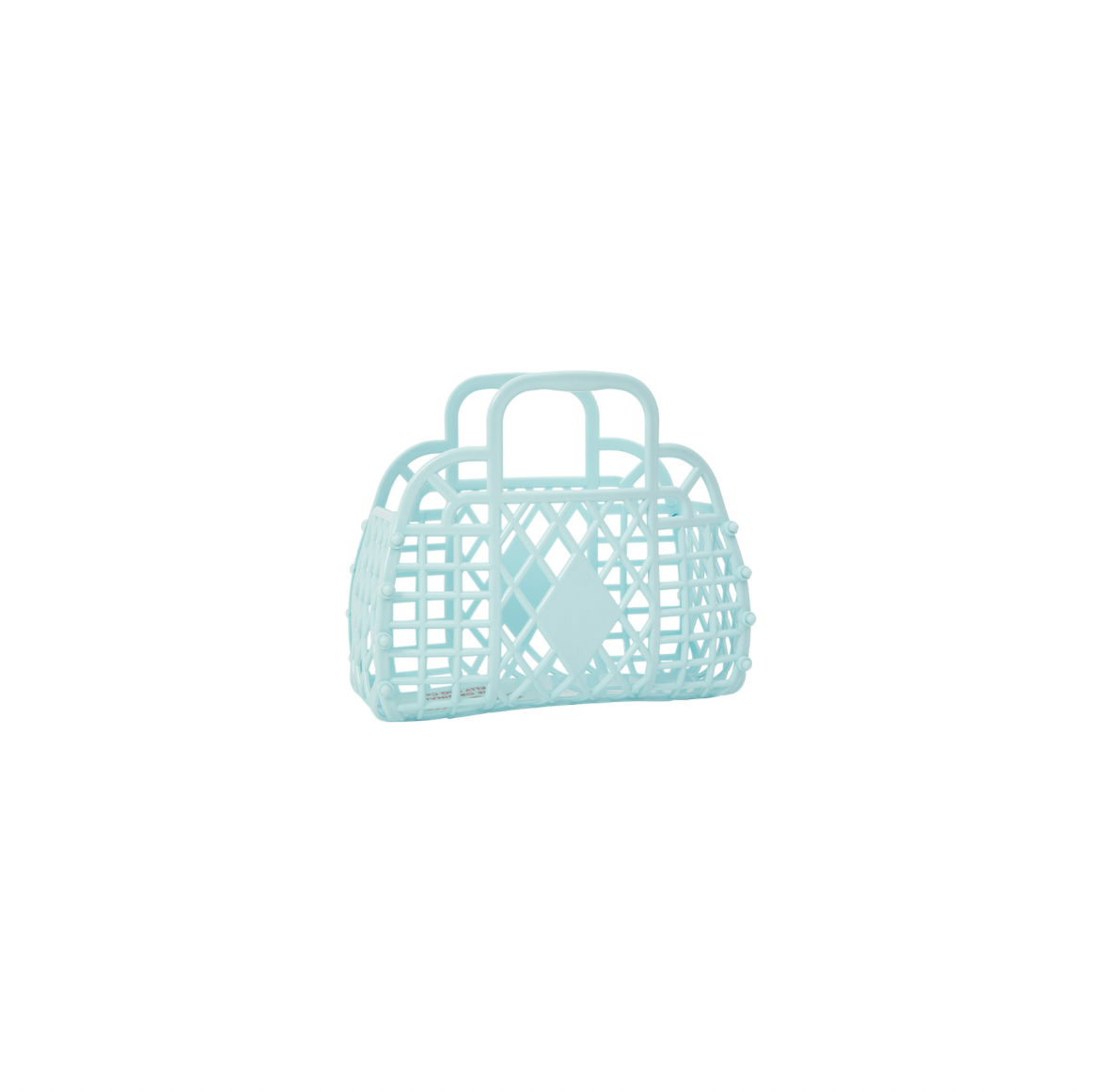 Sun Jellies Mini retro basket blue