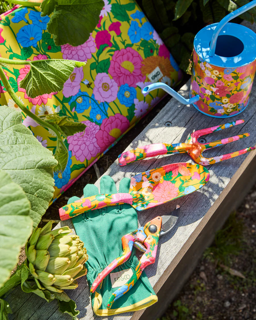 Kip & Co | Follow The Sun Yellow Garden Tools and Gloves Set