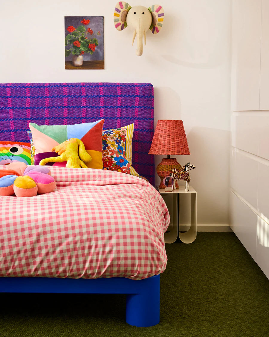 Kip & Co HOME  | Sunny Field Velvet Petal Cushion