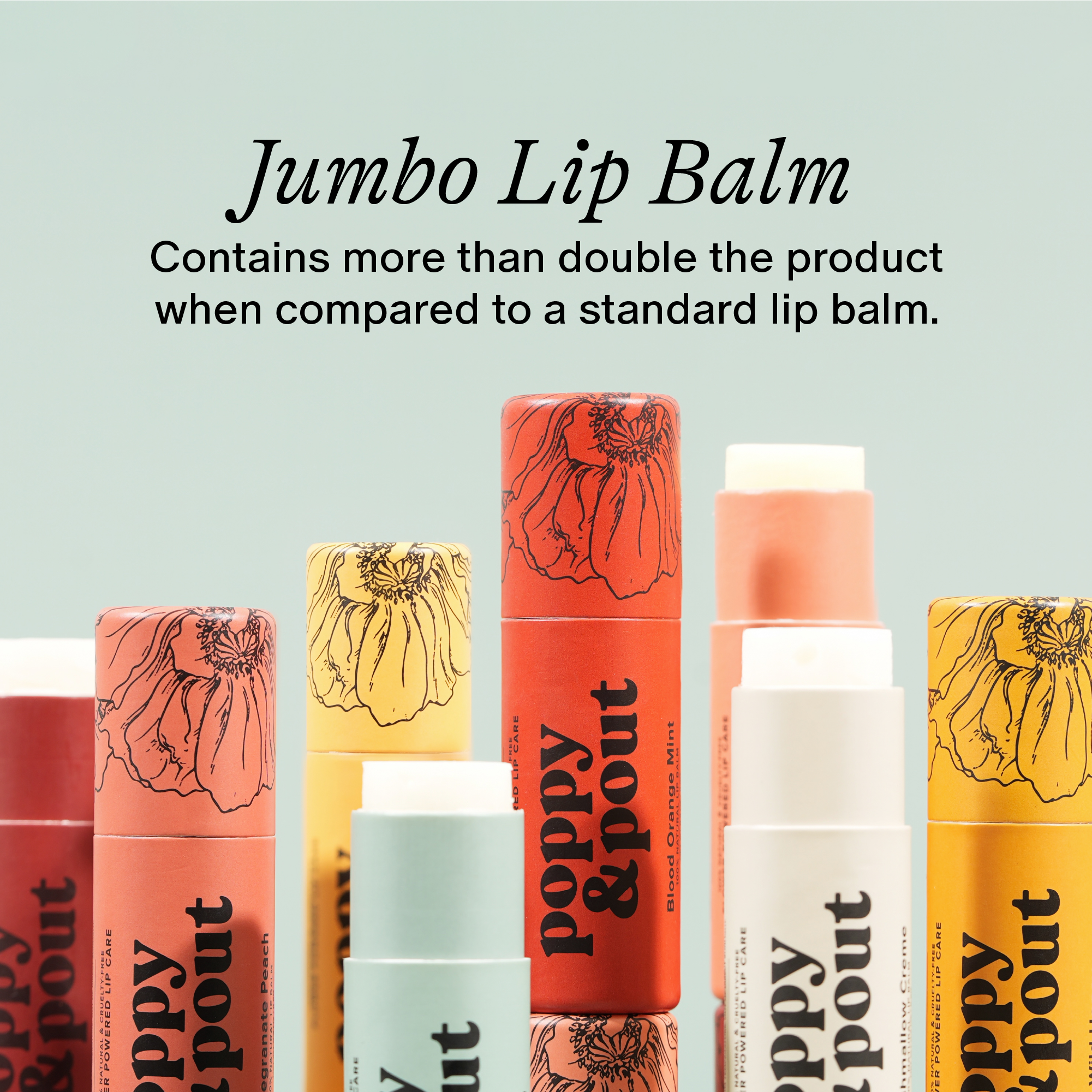 Poppy & Pout | Lip Balm- Pink Grapefruit