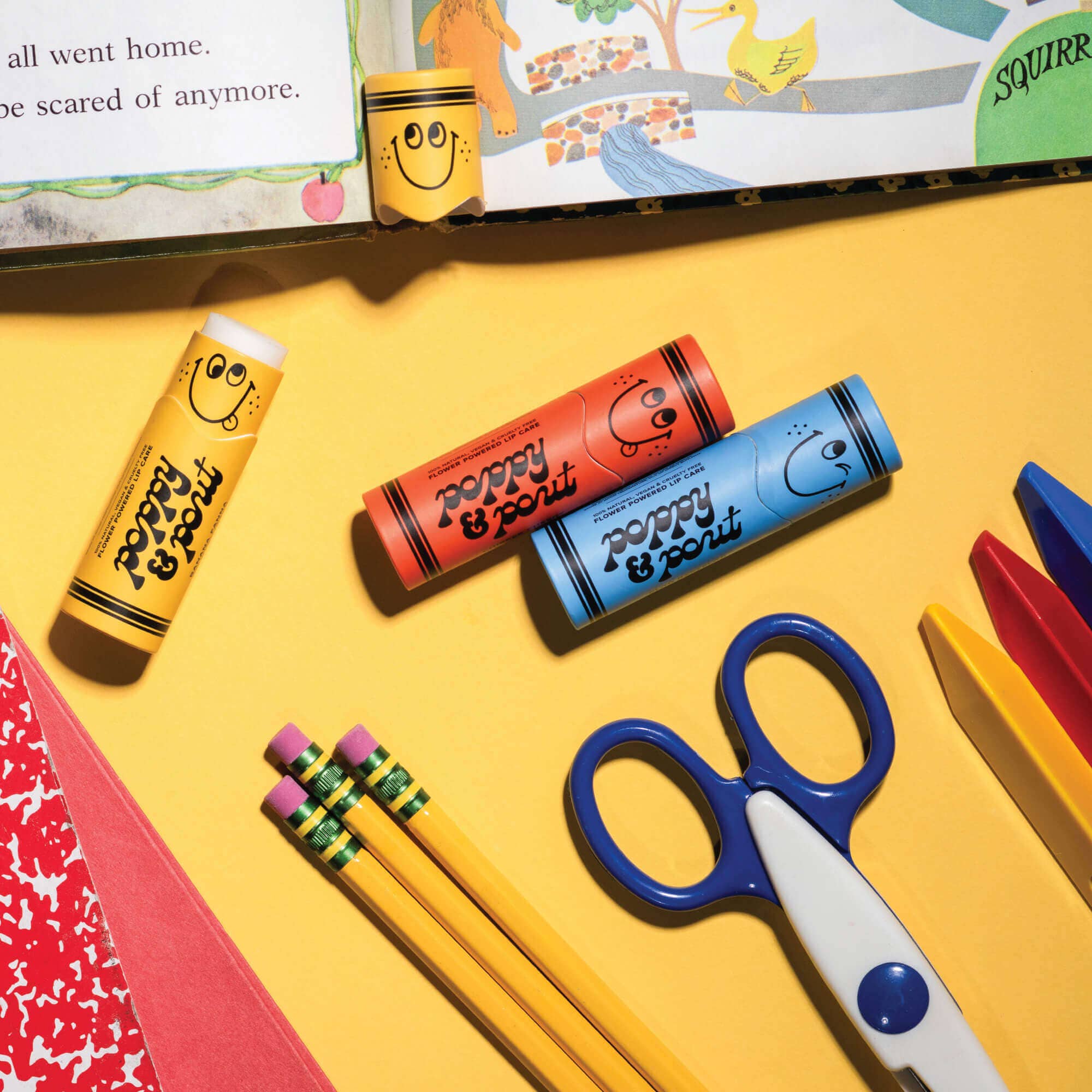 Poppy & Pout | Lil Poppies Lip Balm- Banana Fanna