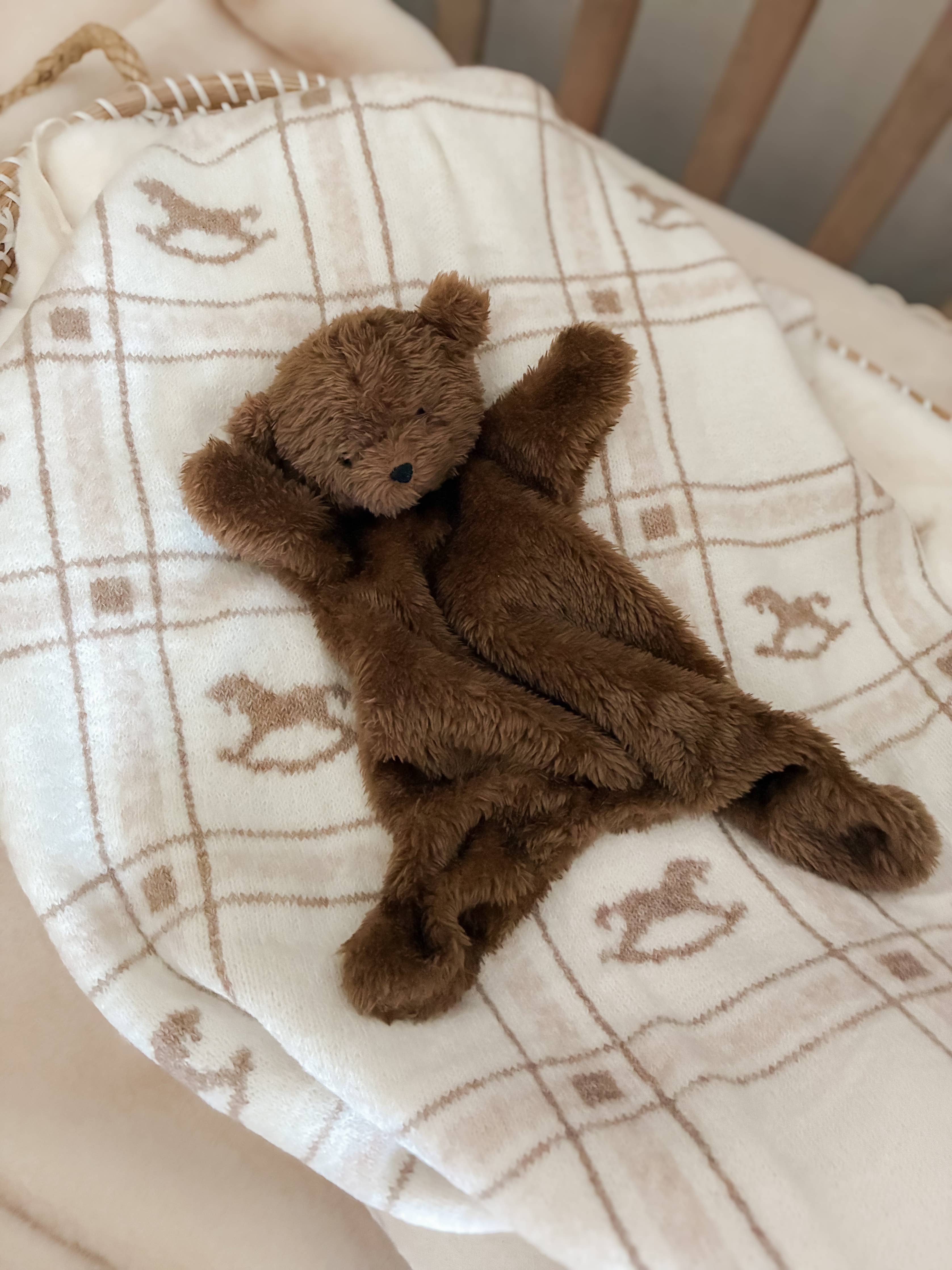 Pop Ya Tot | Little Ted Comforter Toy