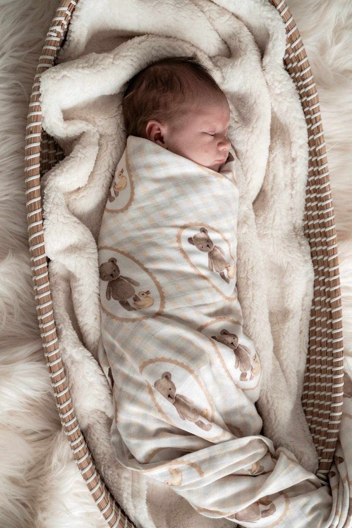 Pop Ya Tot | Ted & Duck Swaddle