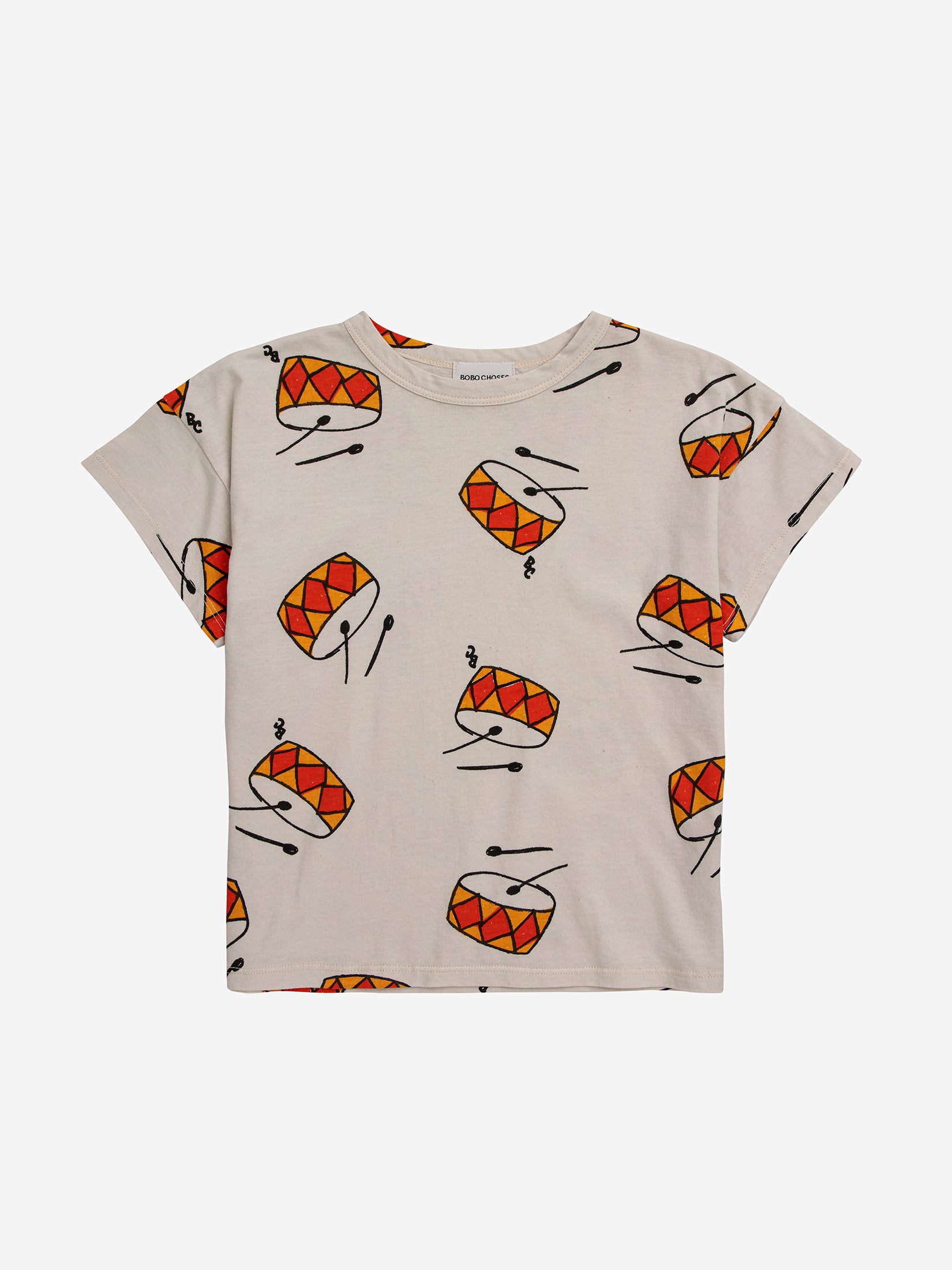 Bobo Choses | Play the Drum all over T-shirt