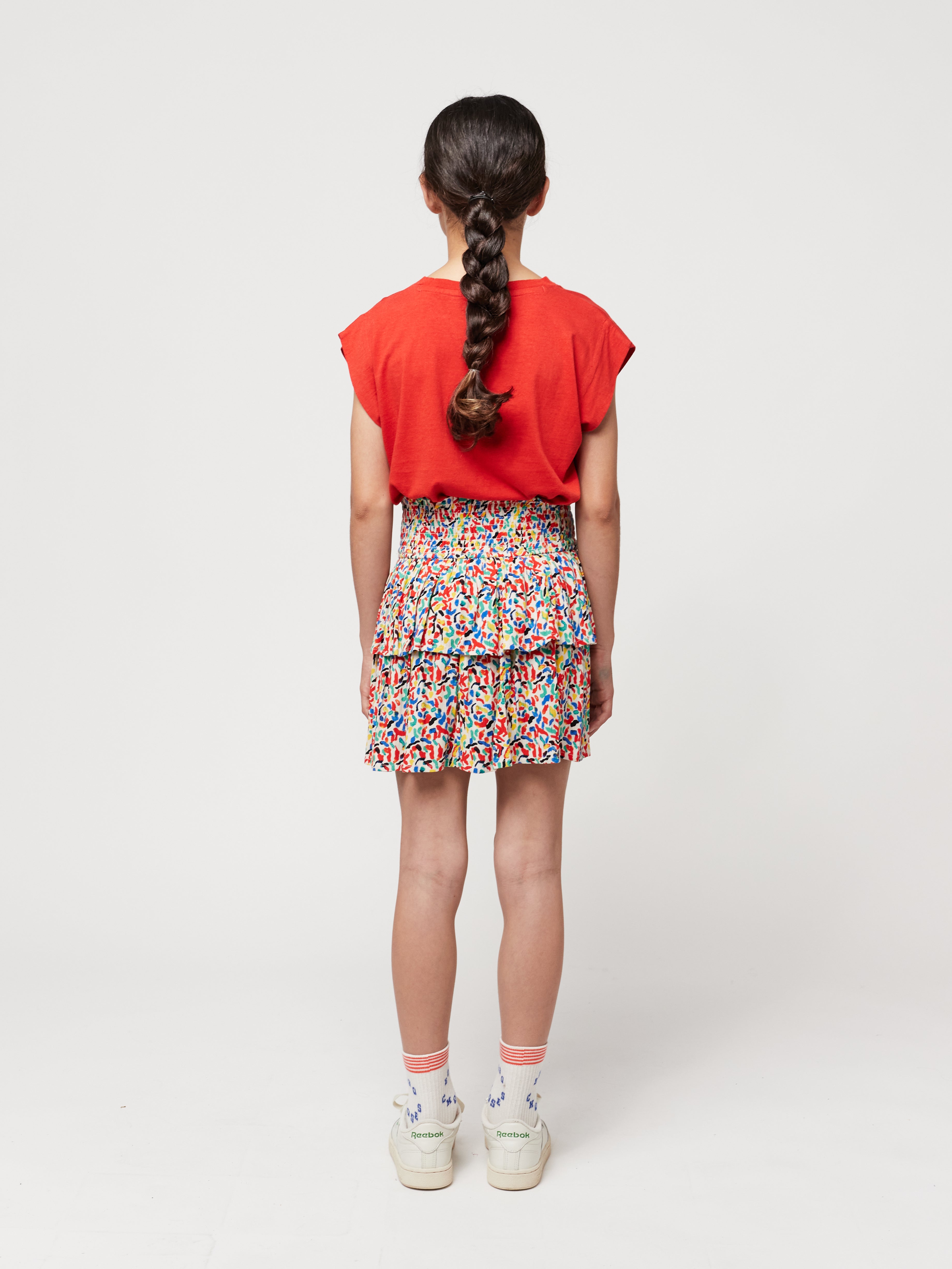 Bobo Choses | Confetti all over woven ruffle skirt