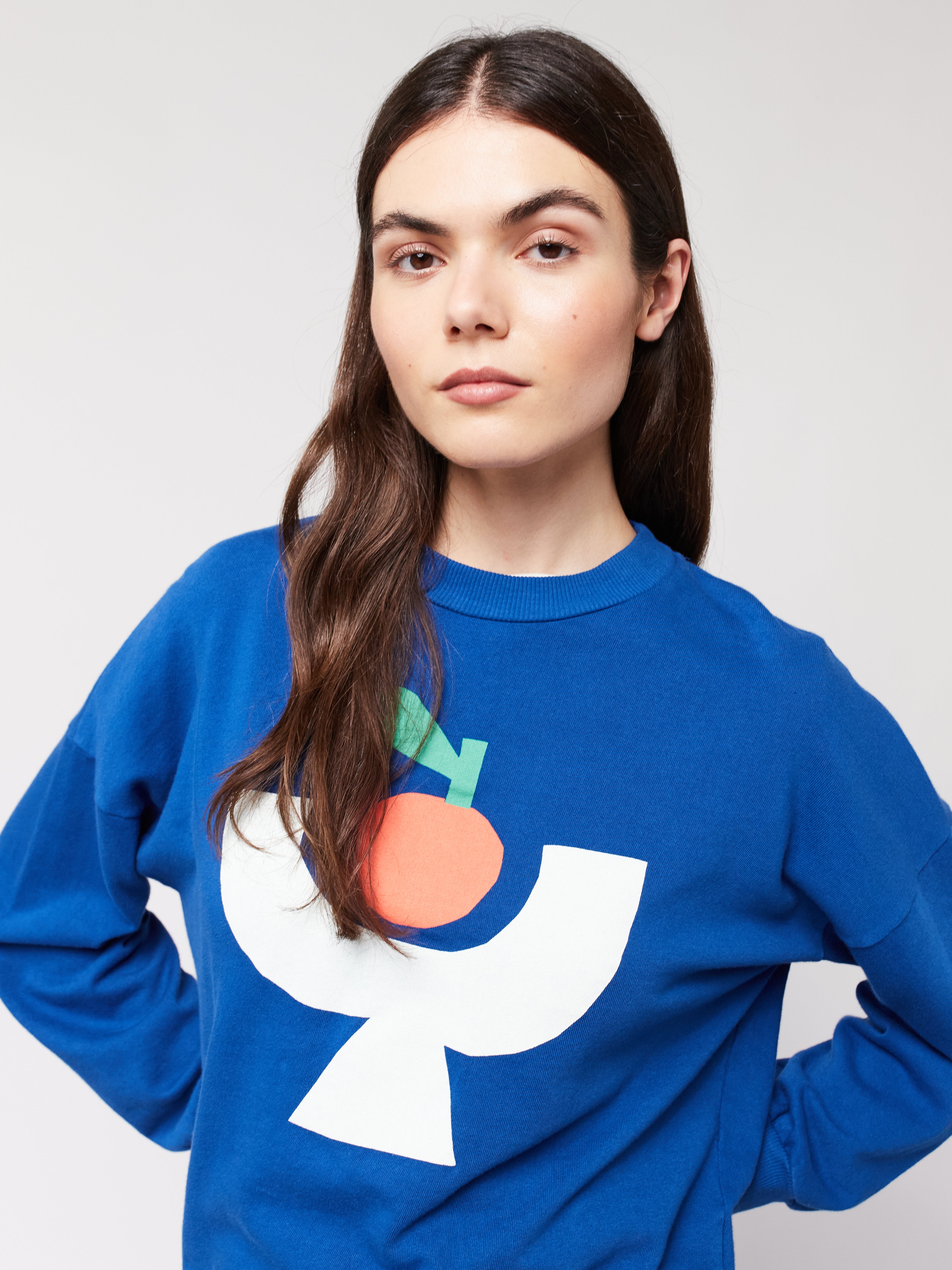 NEW Bobo Choses WOMAN |  Tomato Plate sweatshirt