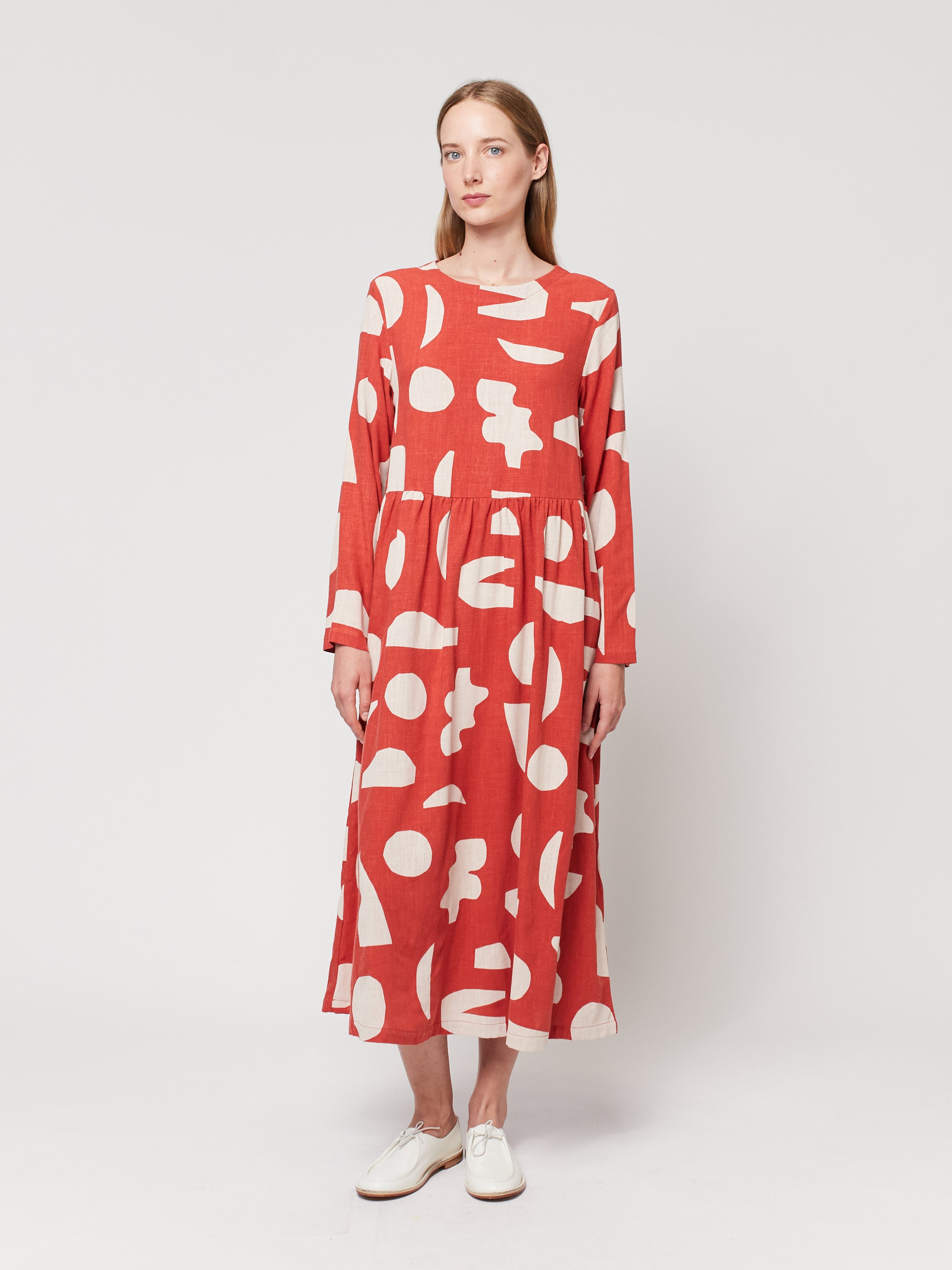 Bobo Choses WOMAN | Summer landscape print flared long dress