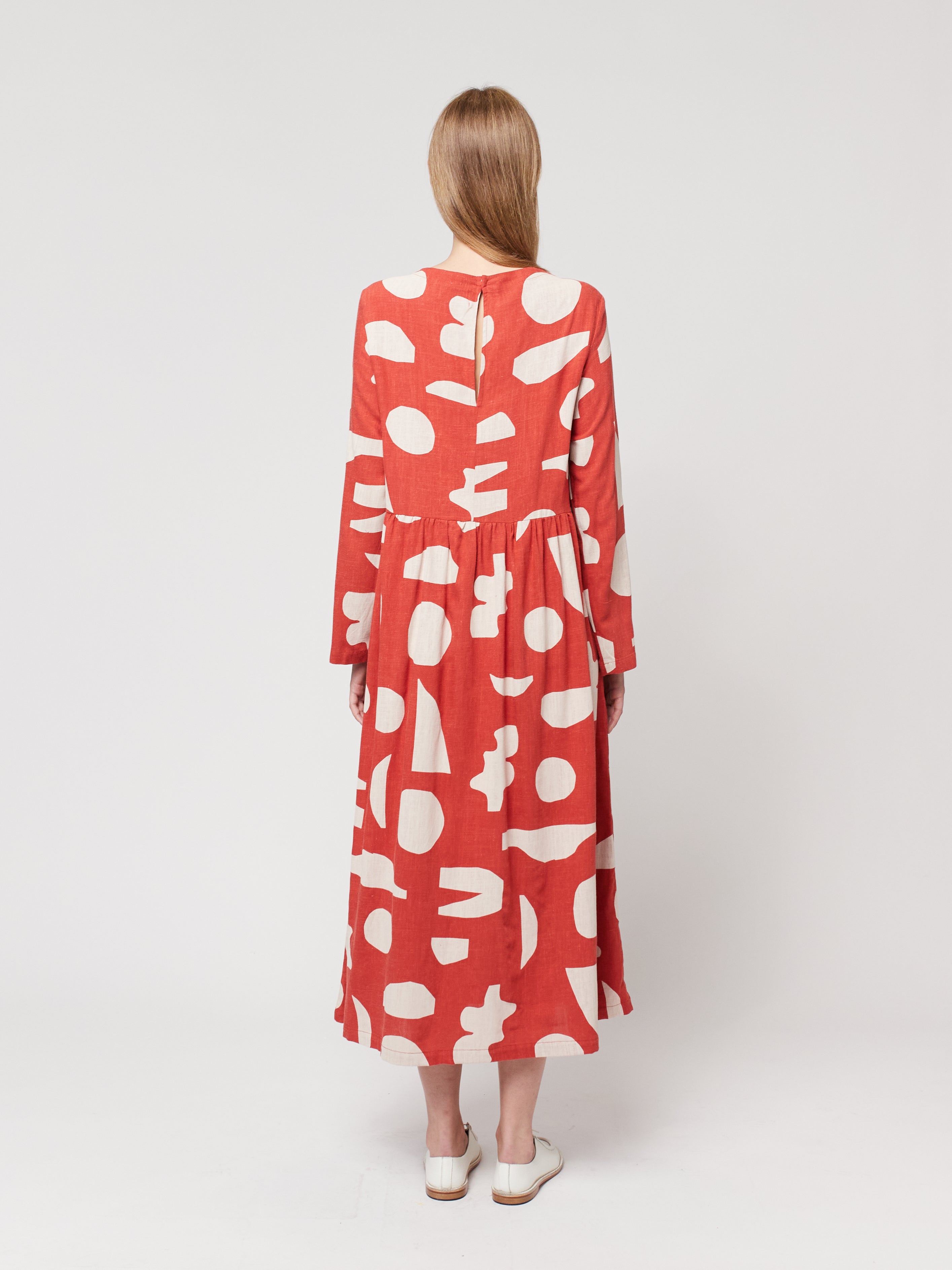 Bobo Choses WOMAN | Summer landscape print flared long dress