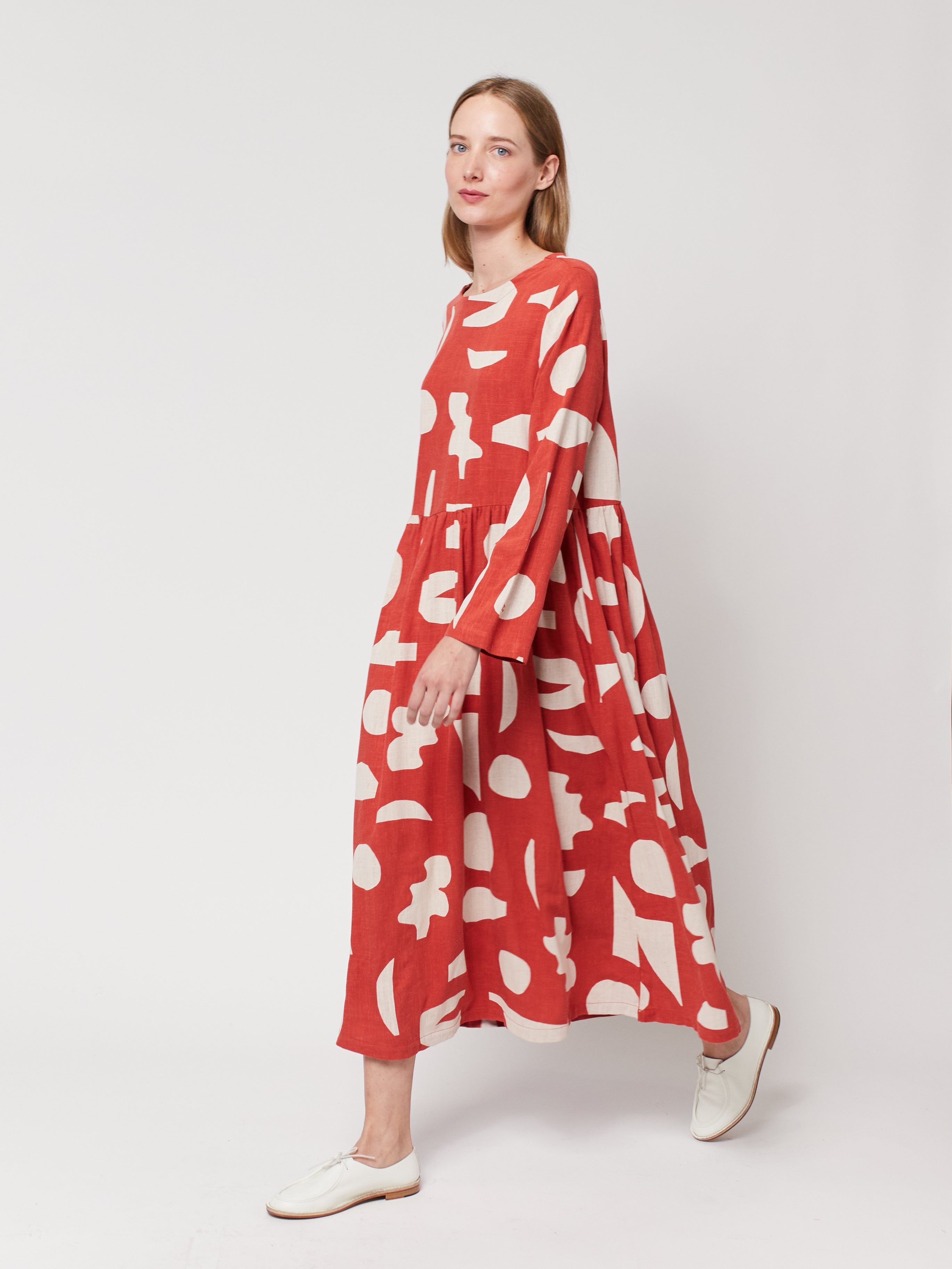 Bobo Choses WOMAN | Summer landscape print flared long dress
