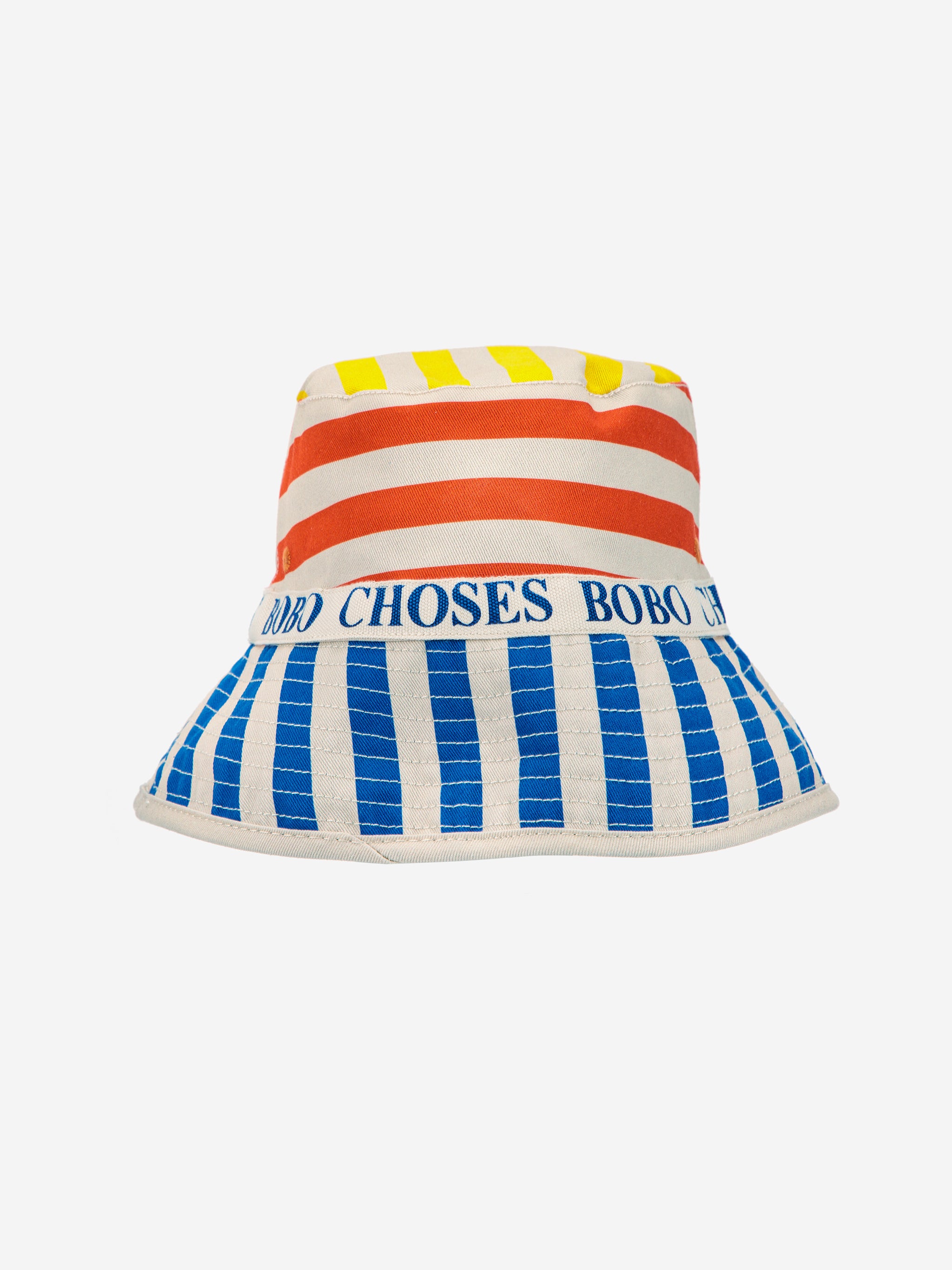 NEW Bobo Choses | Multicolor Stripes reversible Hat