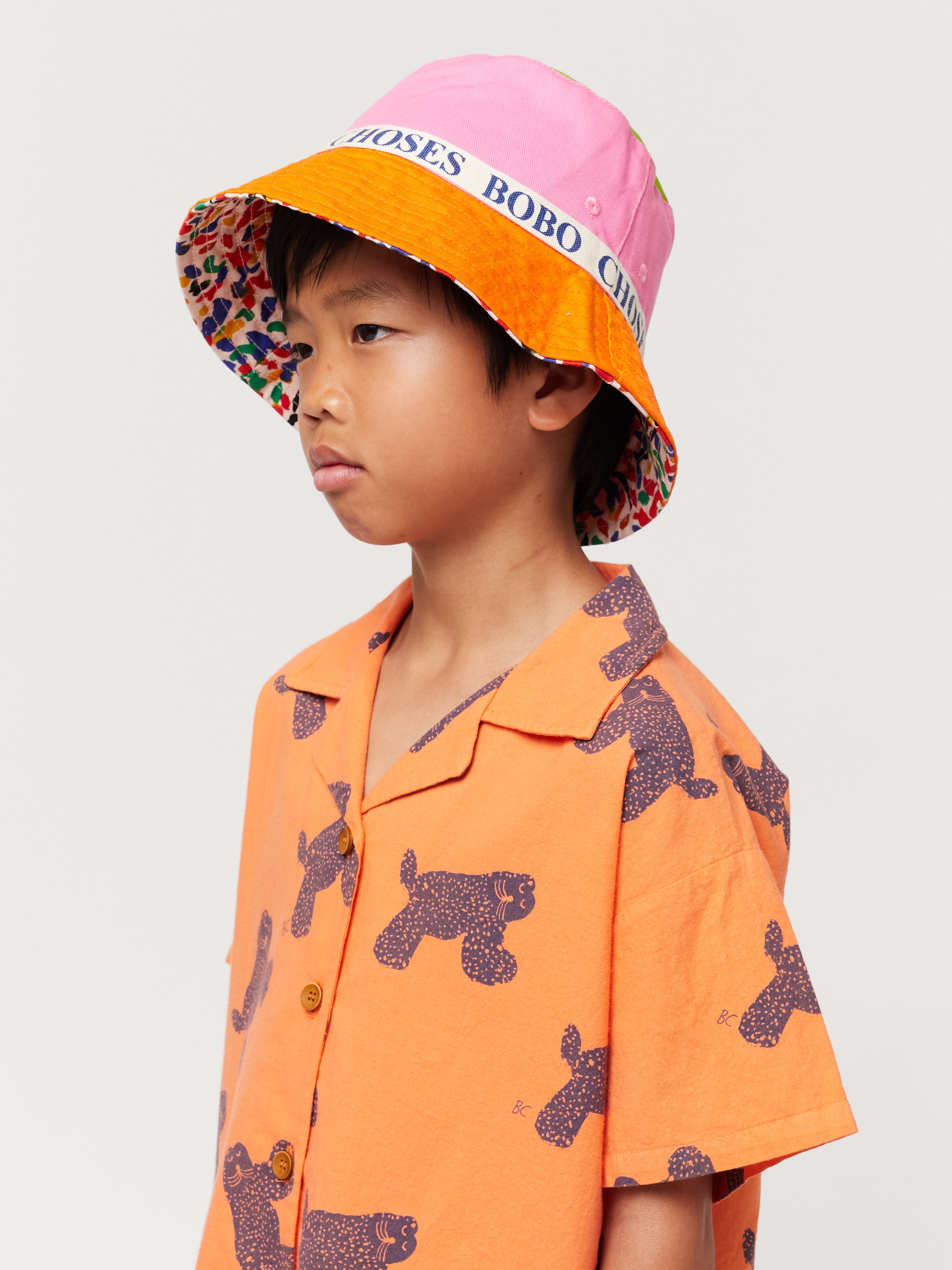 Bobo Choses Confetti All Over reversible hat