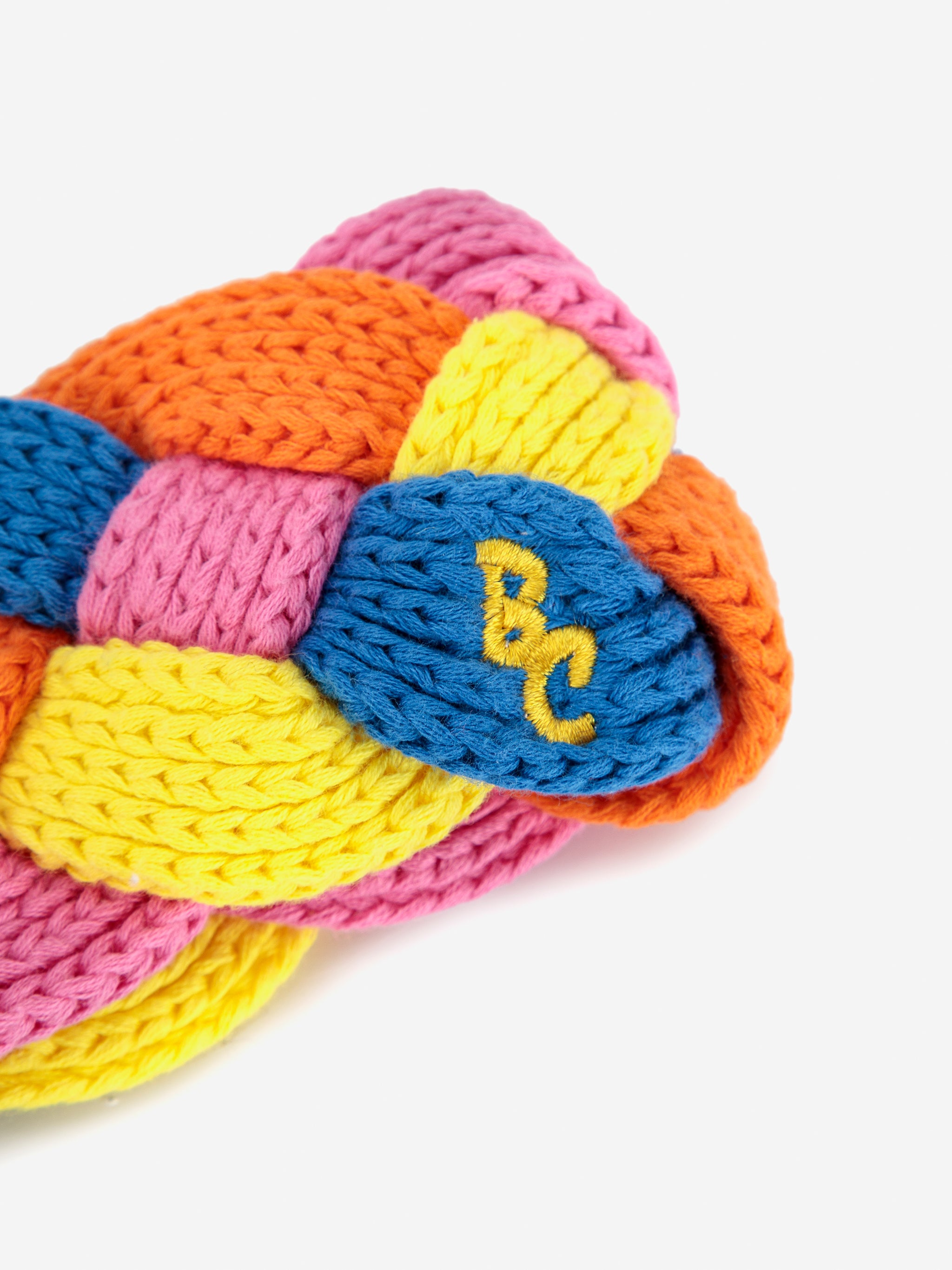 vBobo Choses | Multicolor braided knitted cotton headband