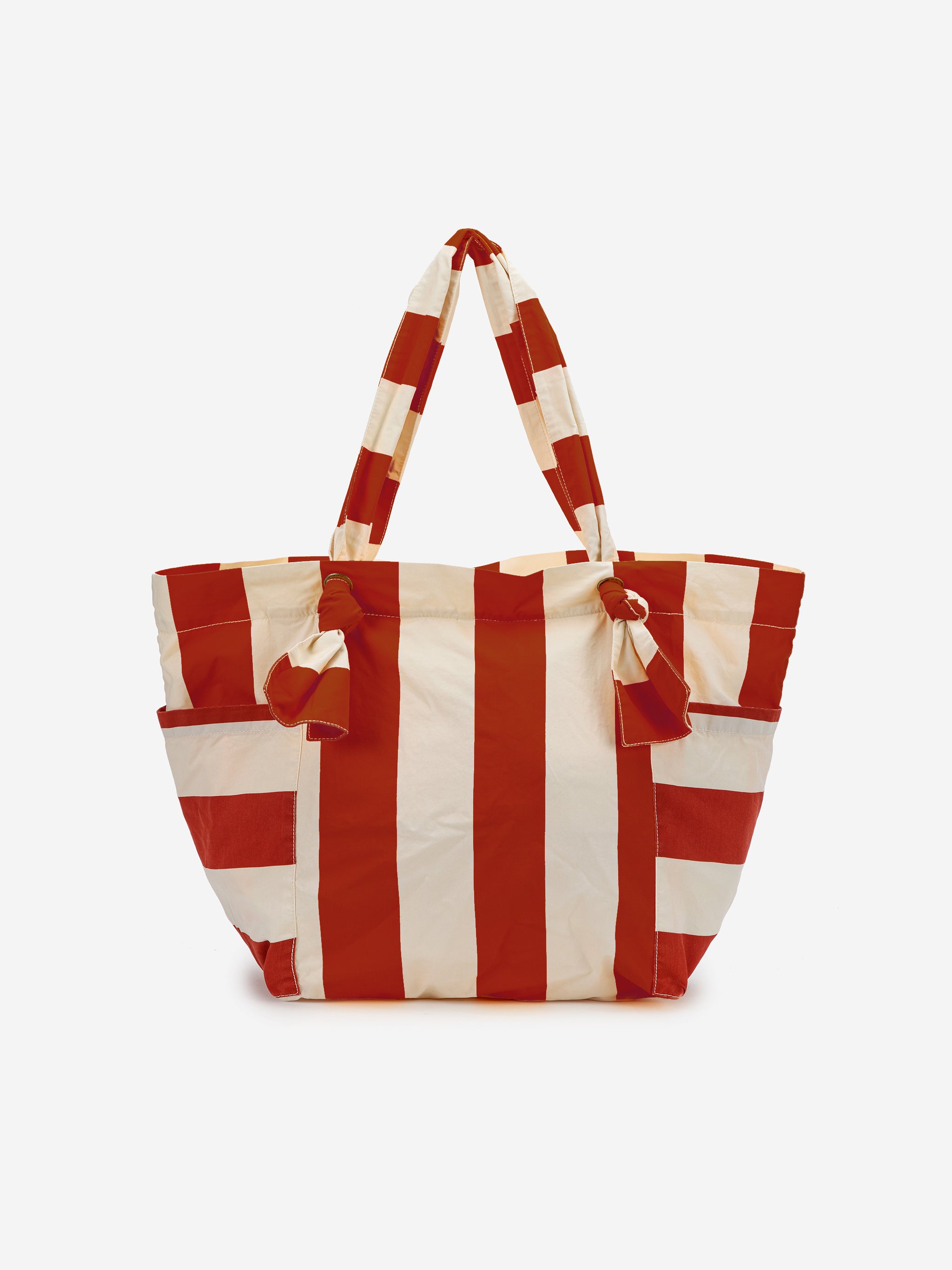 NEW Bobo Choses WOMAN | Striped multipockets cotton bag
