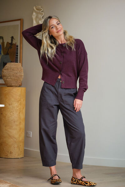 Ceres Life | Weekender Pant - Washed Black