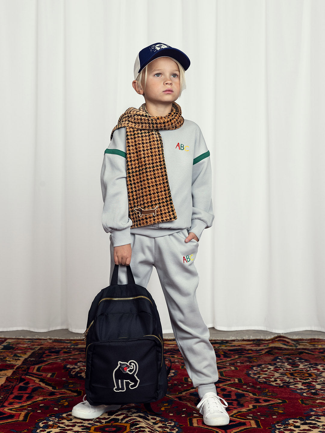 Mini Rodini | ABC chenille sweatshirt