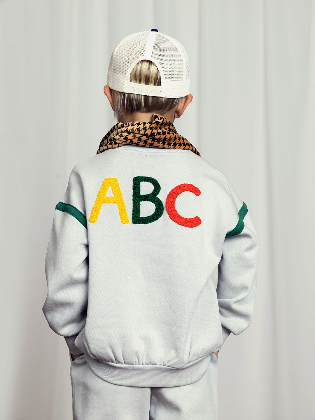 Mini Rodini | ABC chenille sweatshirt