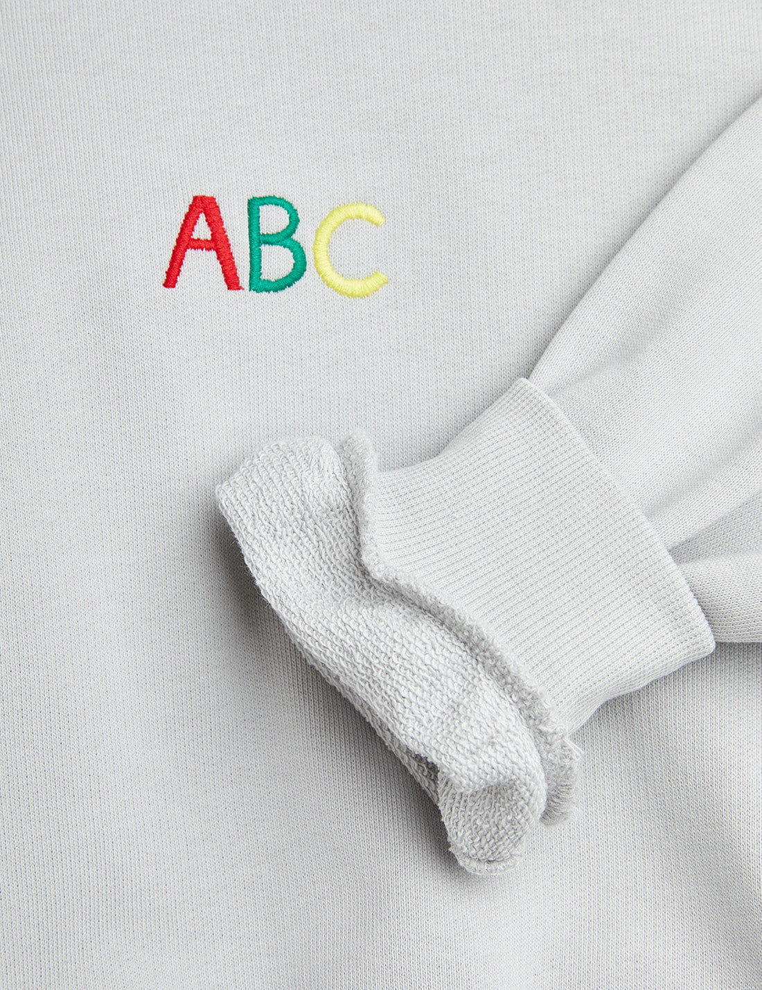 Mini Rodini | ABC chenille sweatshirt