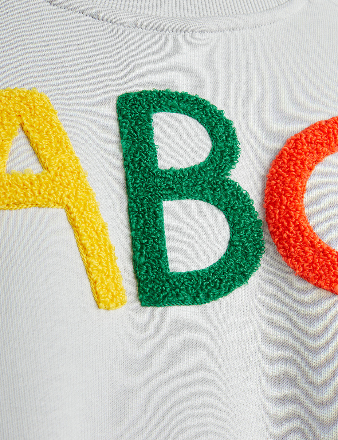 Mini Rodini | ABC chenille sweatshirt