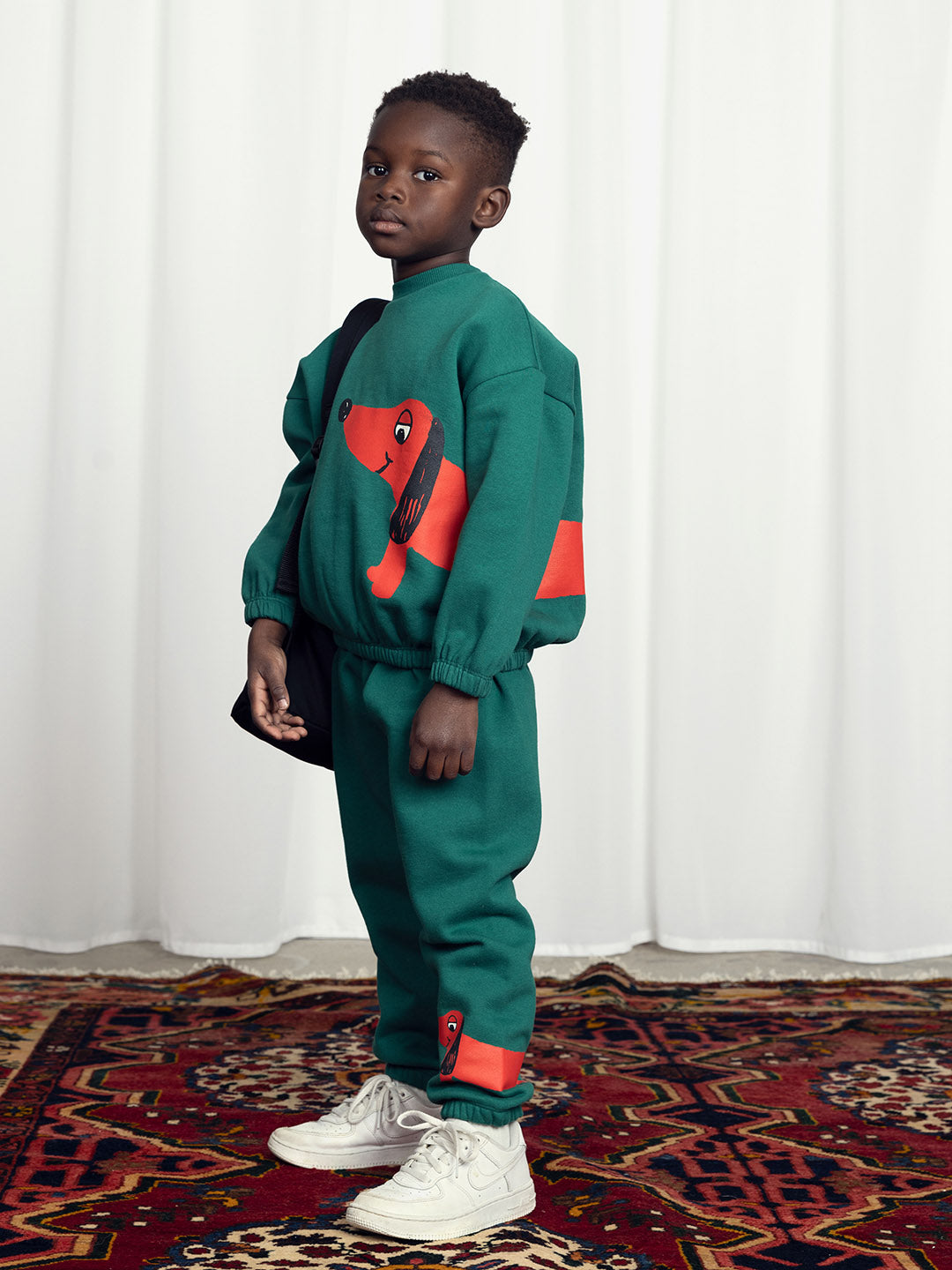 Mini Rodini | Dog sp sweatshirt- Green