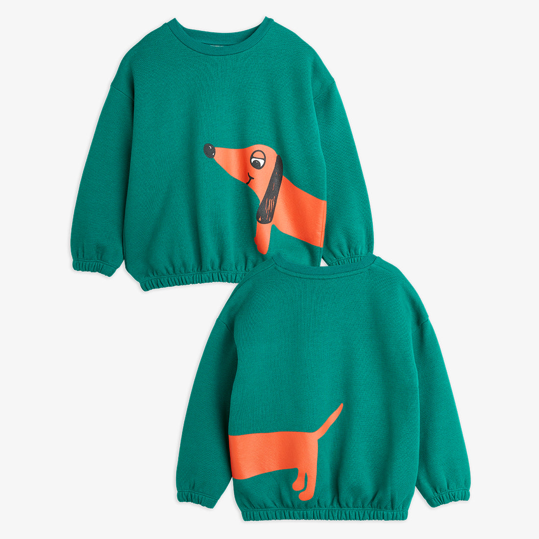 Mini Rodini | Dog sp sweatshirt- Green
