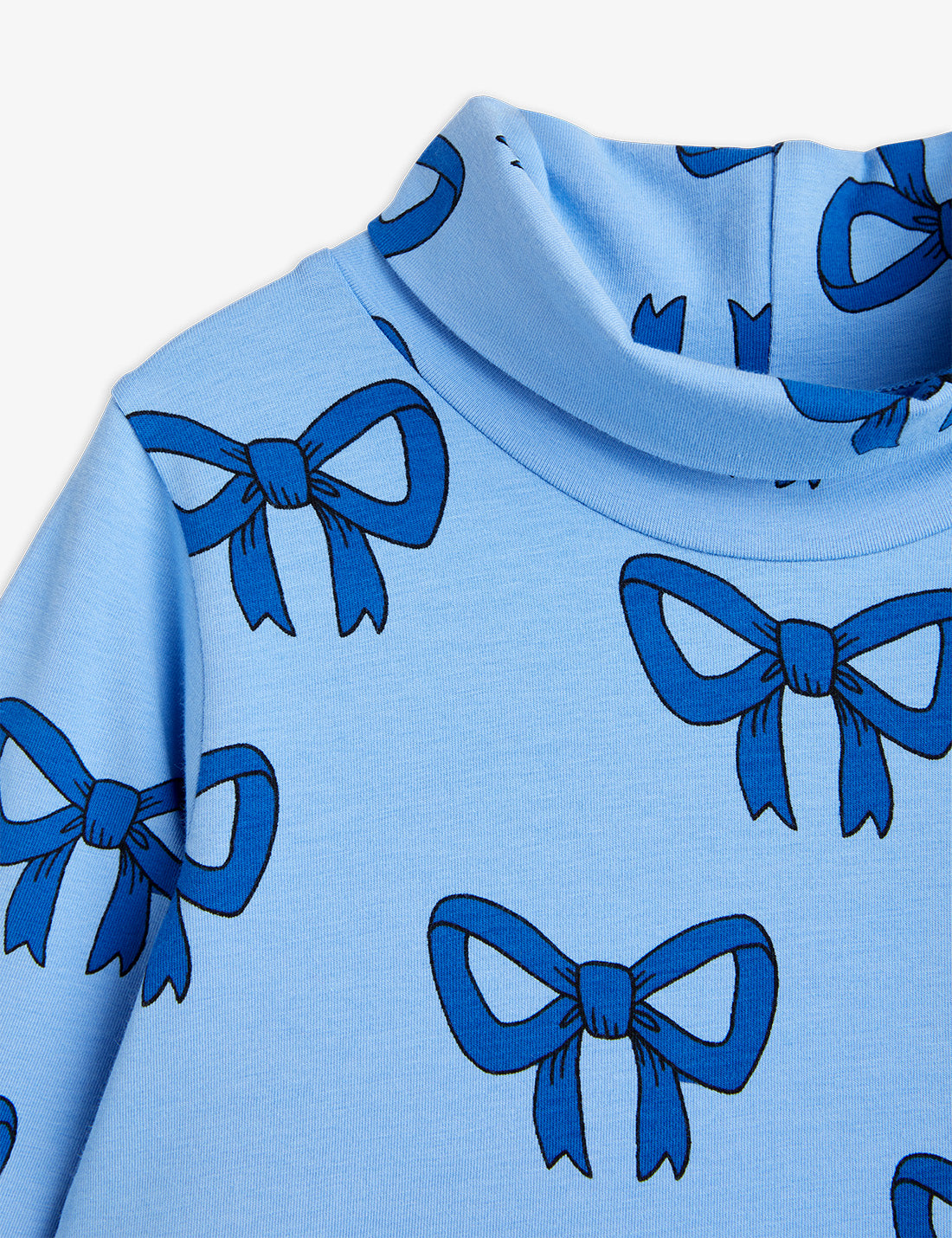 Mini Rodini | Bow aop ls dress