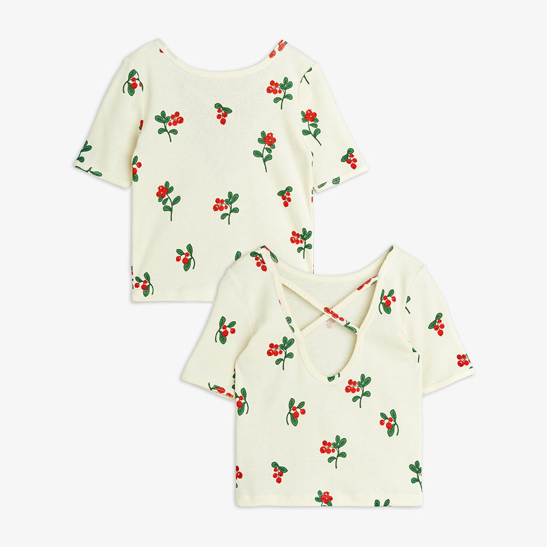 Mini Rodini | Lingon Berries Ballet Top