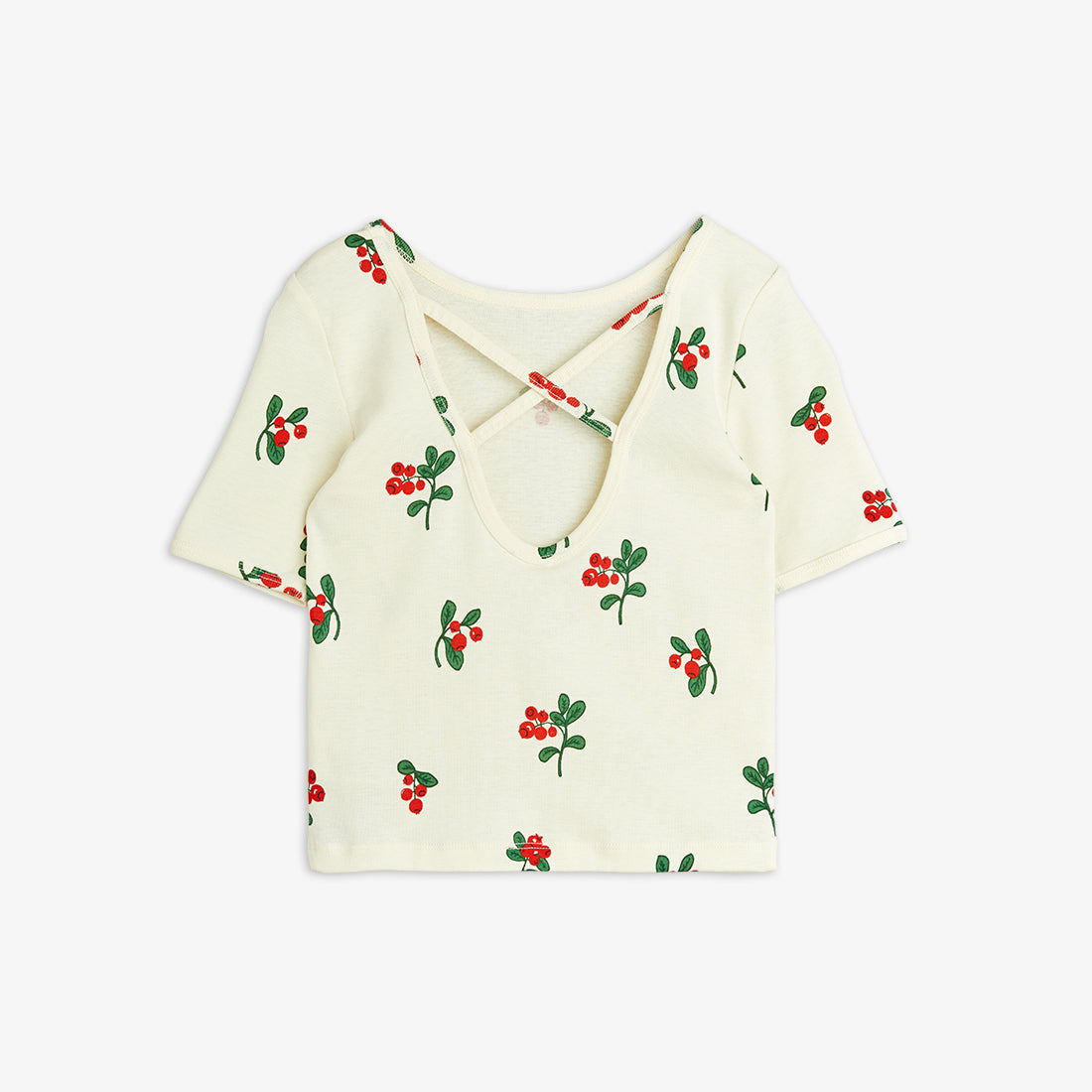 Mini Rodini | Lingon Berries Ballet Top