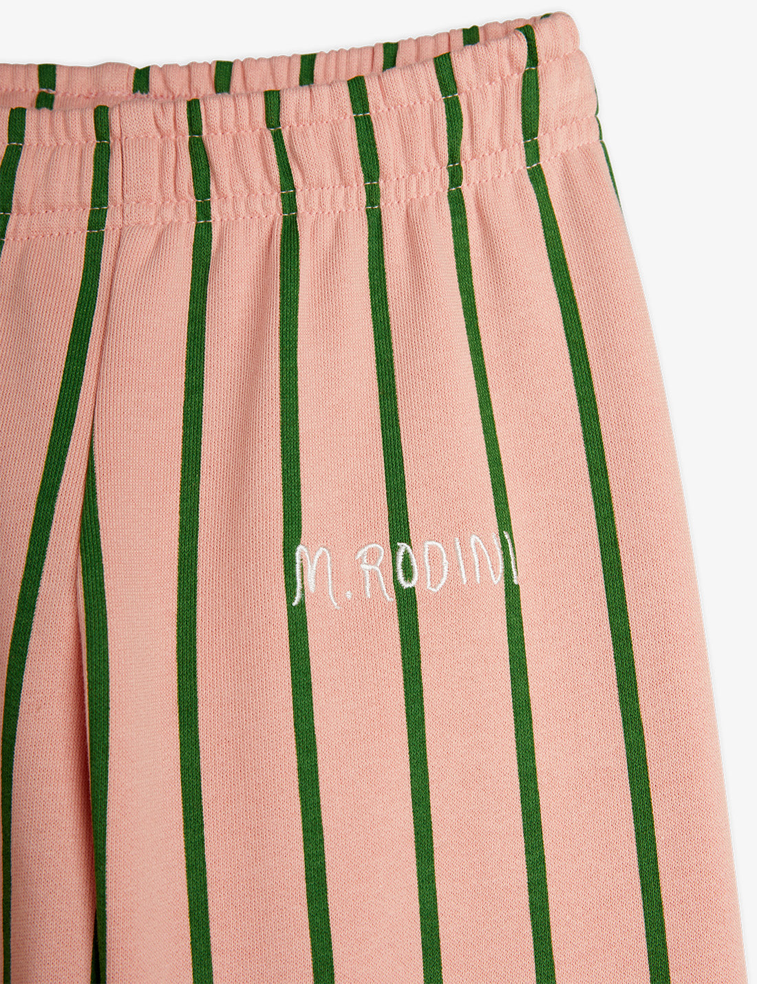 Mini Rodini | Vertical stripe Sweatpants- Pink