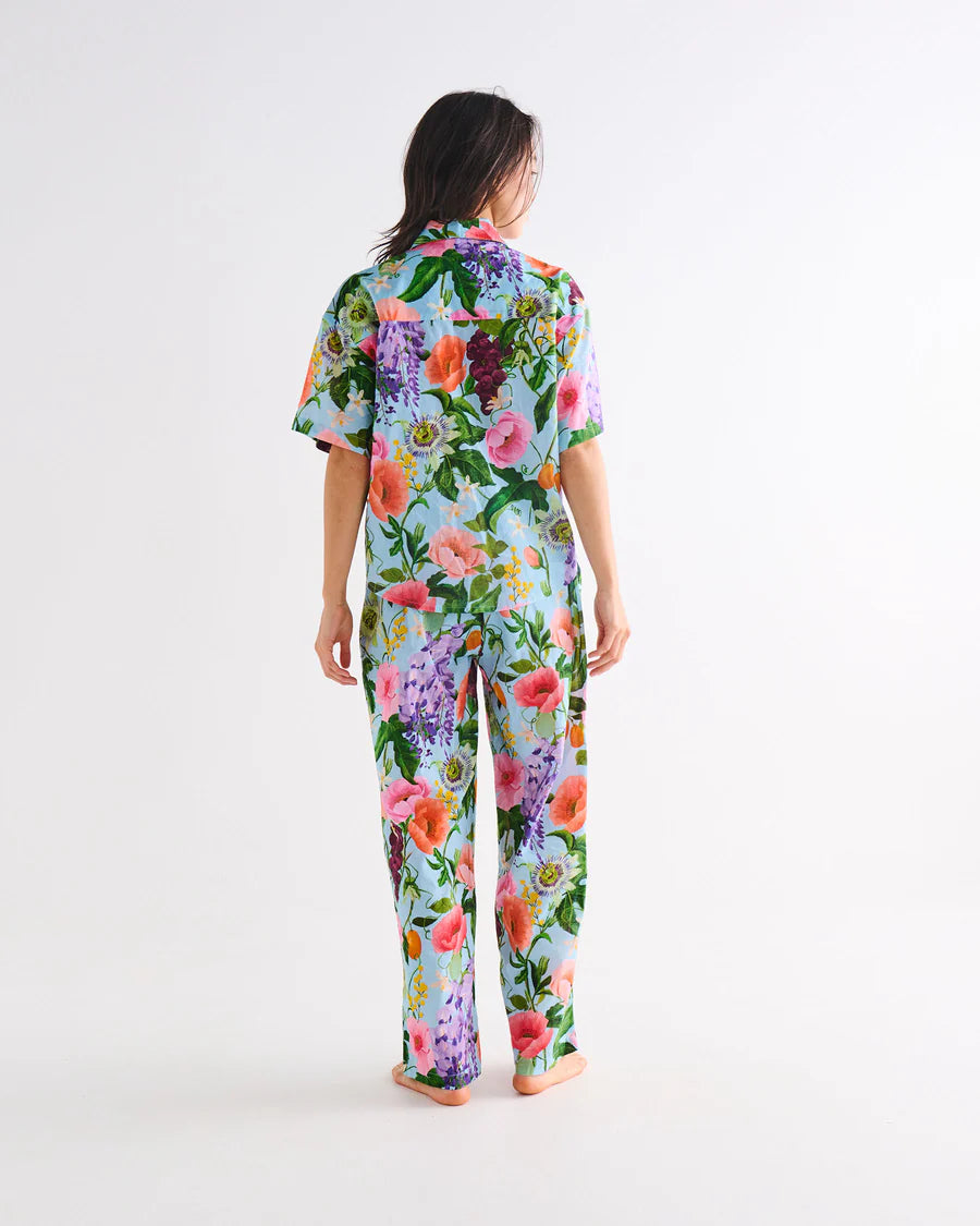 Kip & Co LADIES | Spring In The Air Organic Short Sleeve Pyjama Set