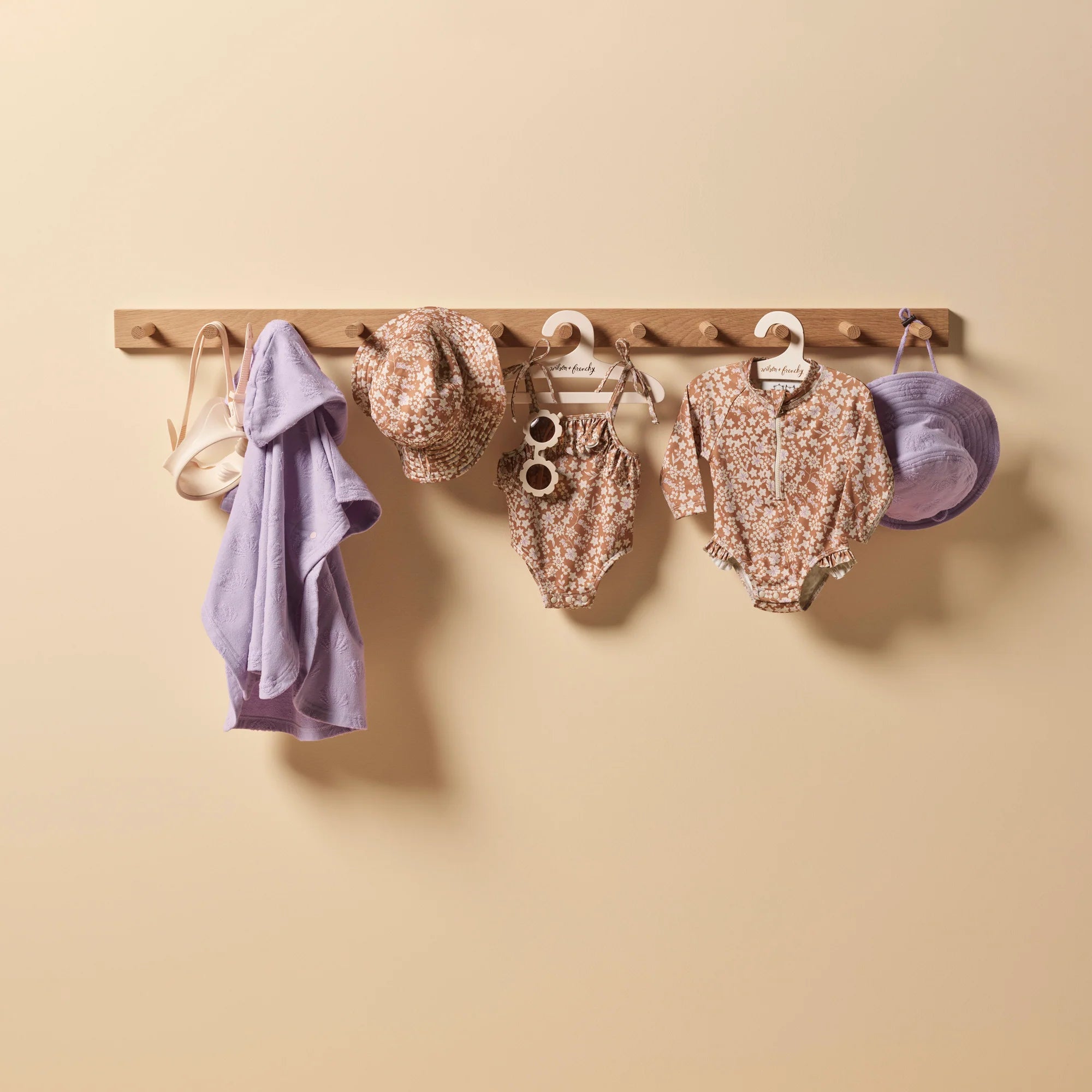 Wilson & Frenchy | Hazel Floral Long Sleeved Swimsuit