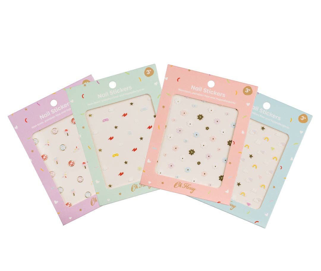 Oh Flossy | Nail Stickers- Disco fever