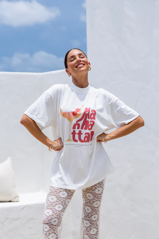 Peach and Parla | Manhattan T shirt