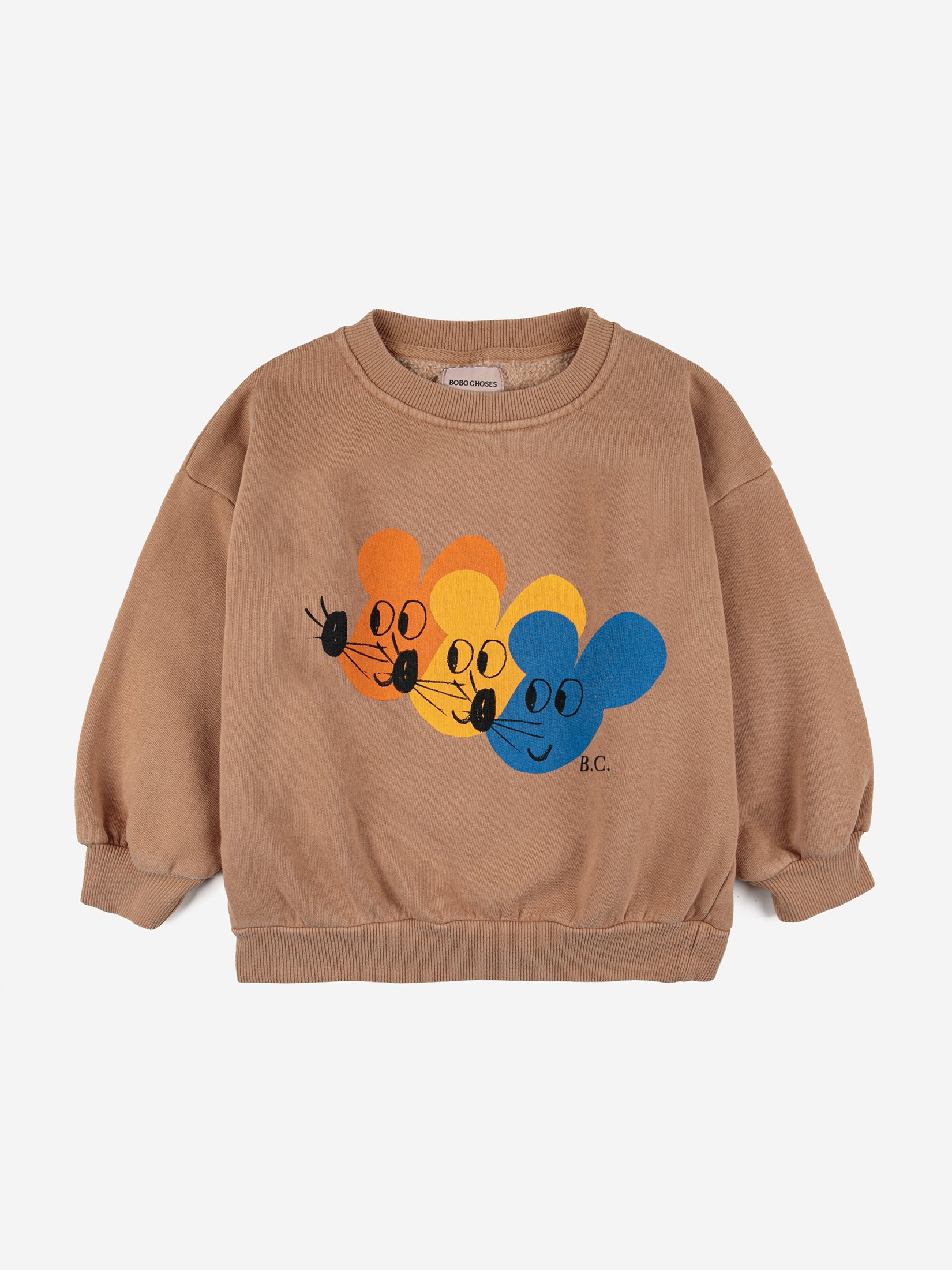 Bobo Choses | Multicolour Mouse sweatshirt