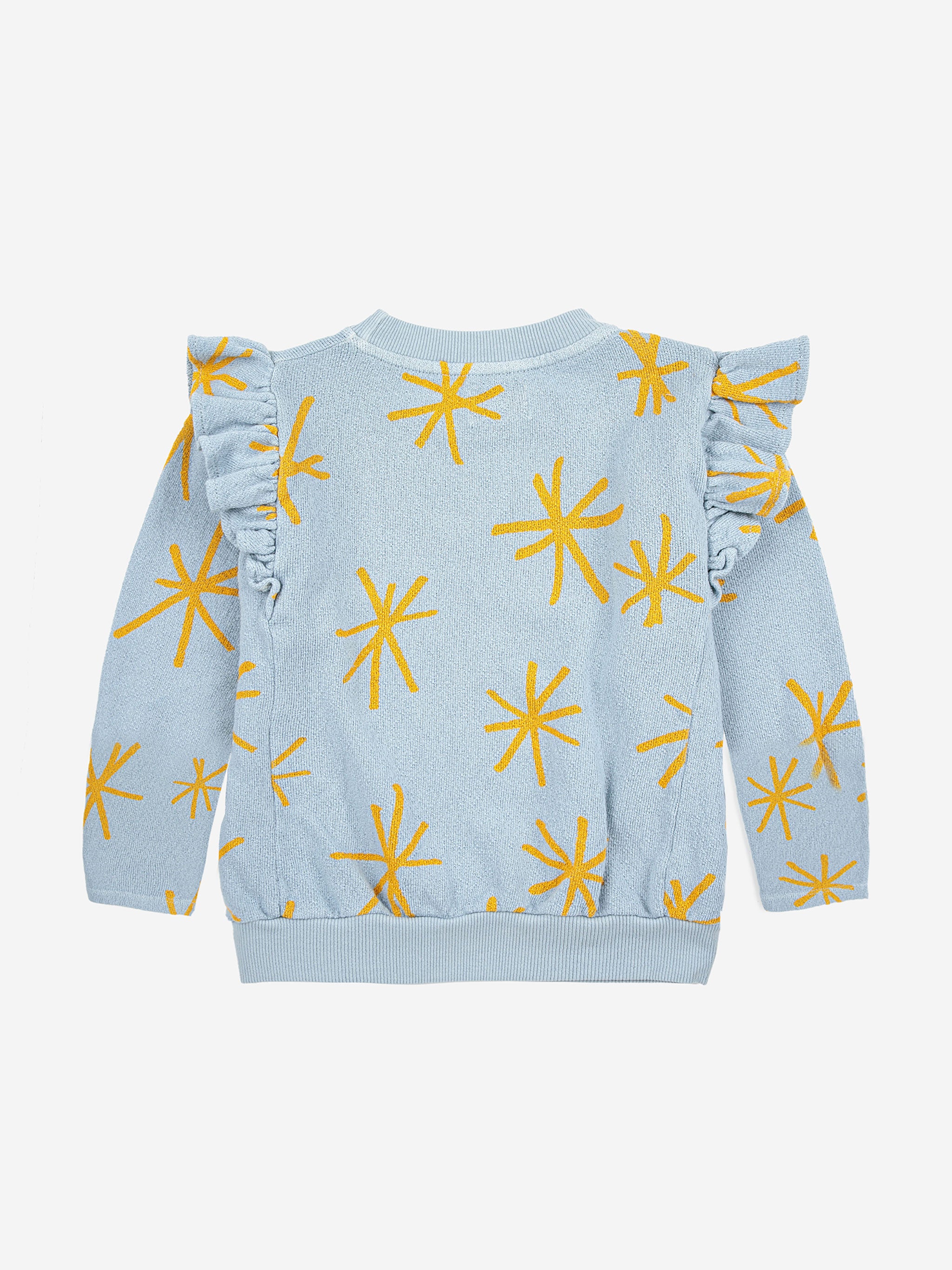 Bobo Choses | Sparkle all over ruffle sweatshirt