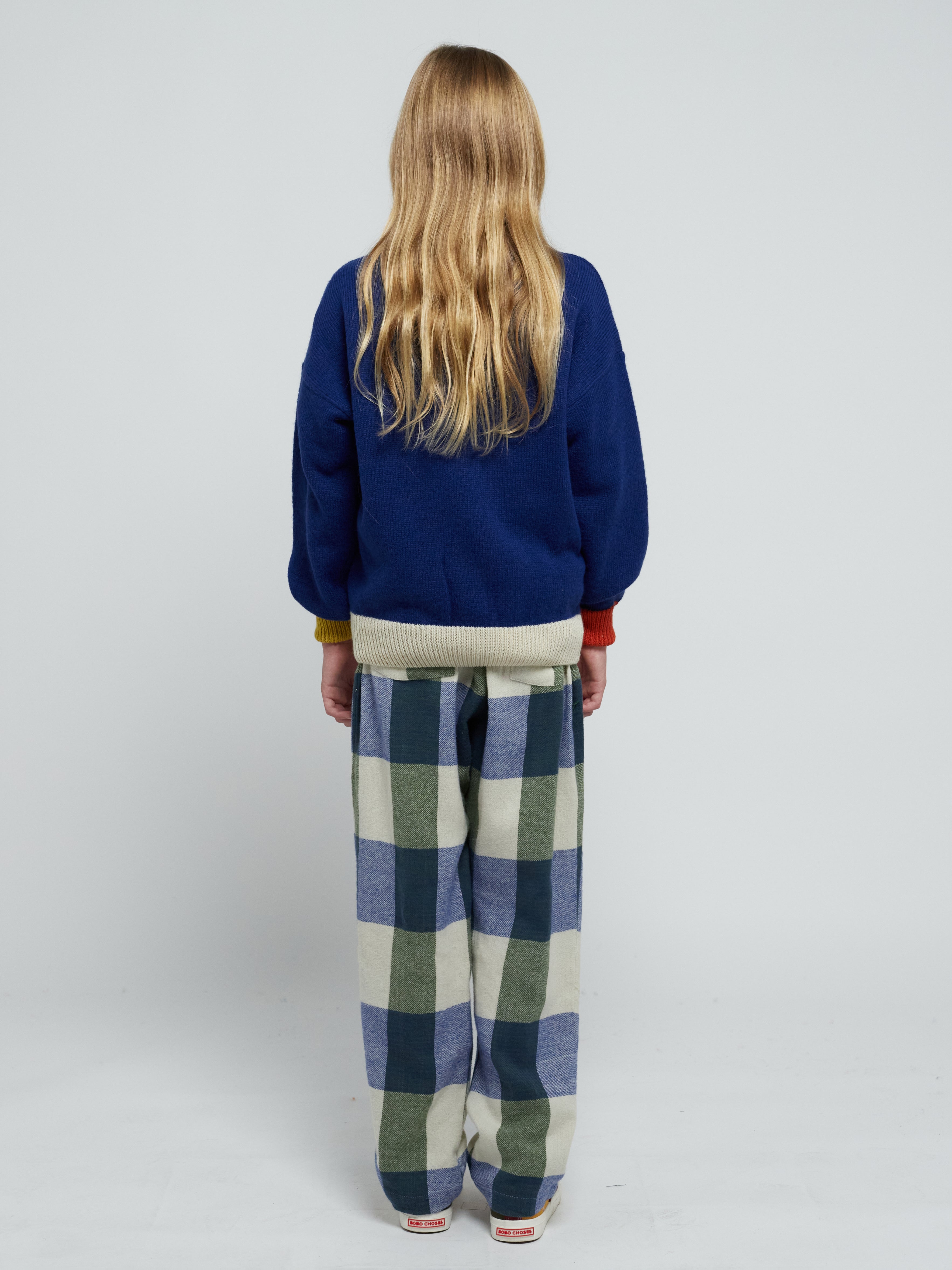 Bobo Choses | Plaid Check jacquard pants