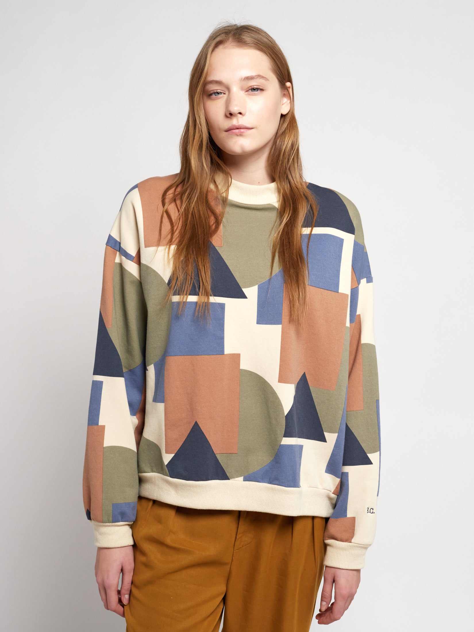 Bobo Choses WOMAN | Geometric all over sweatshirt